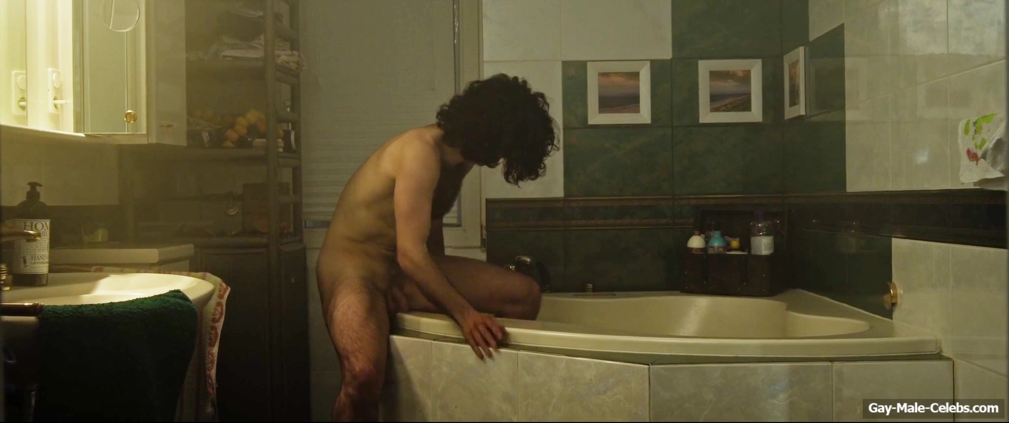 Nicolas Sidiropulos frontal nude in Goodnight Killer
