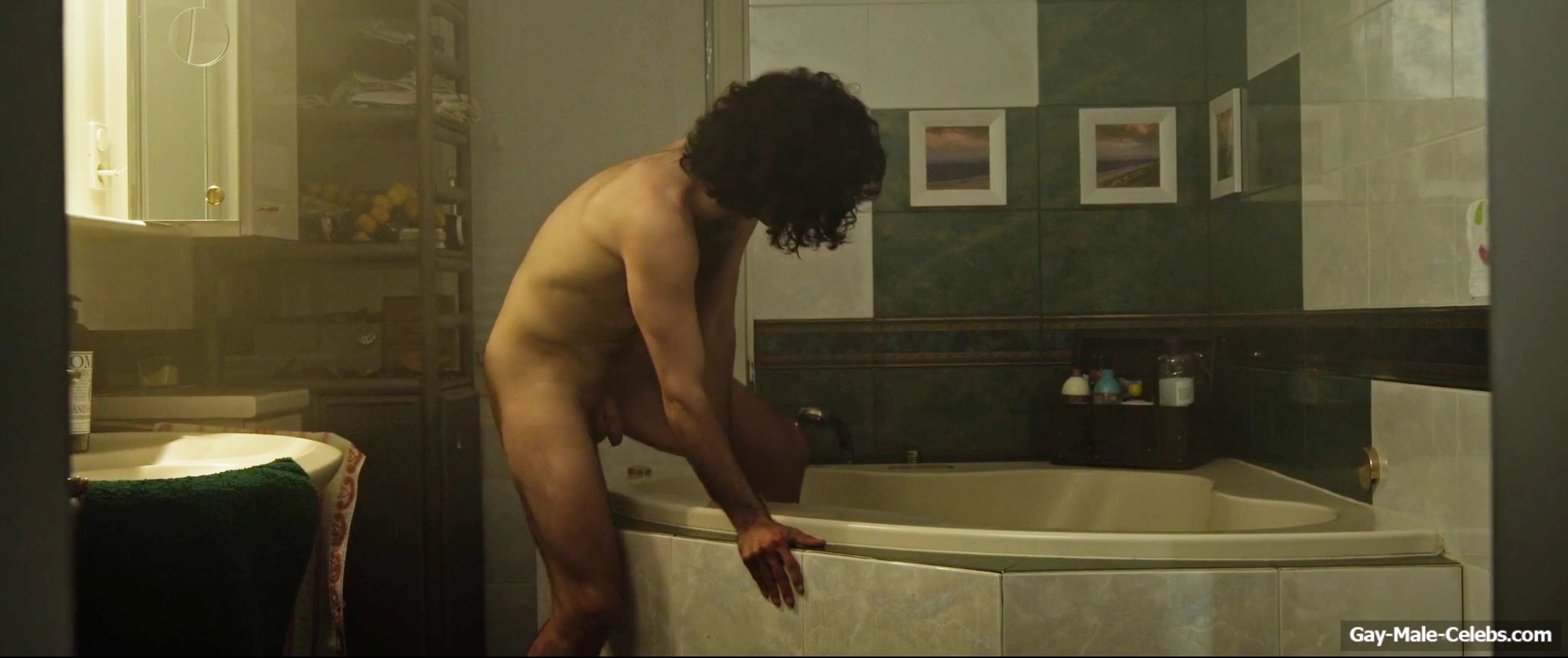 Nicolas Sidiropulos frontal nude in Goodnight Killer