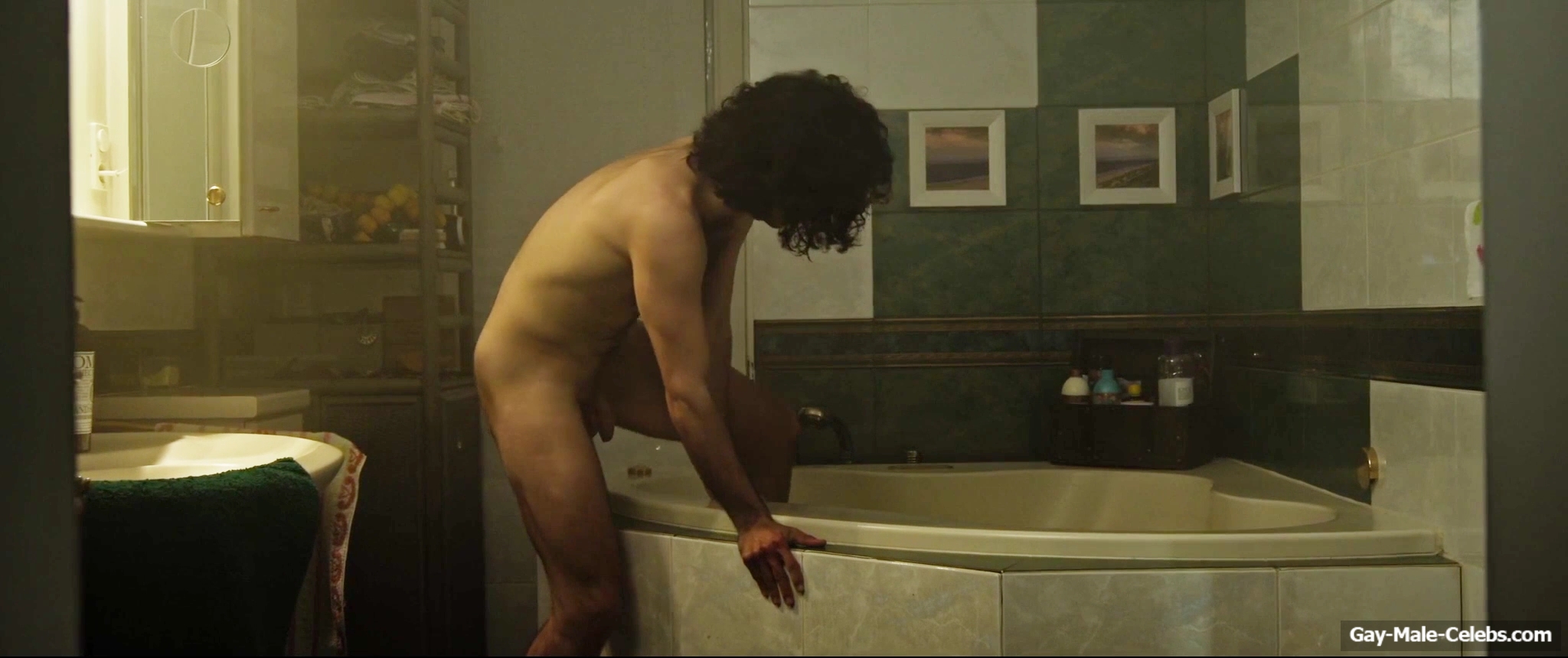 Nicolas Sidiropulos frontal nude in Goodnight Killer