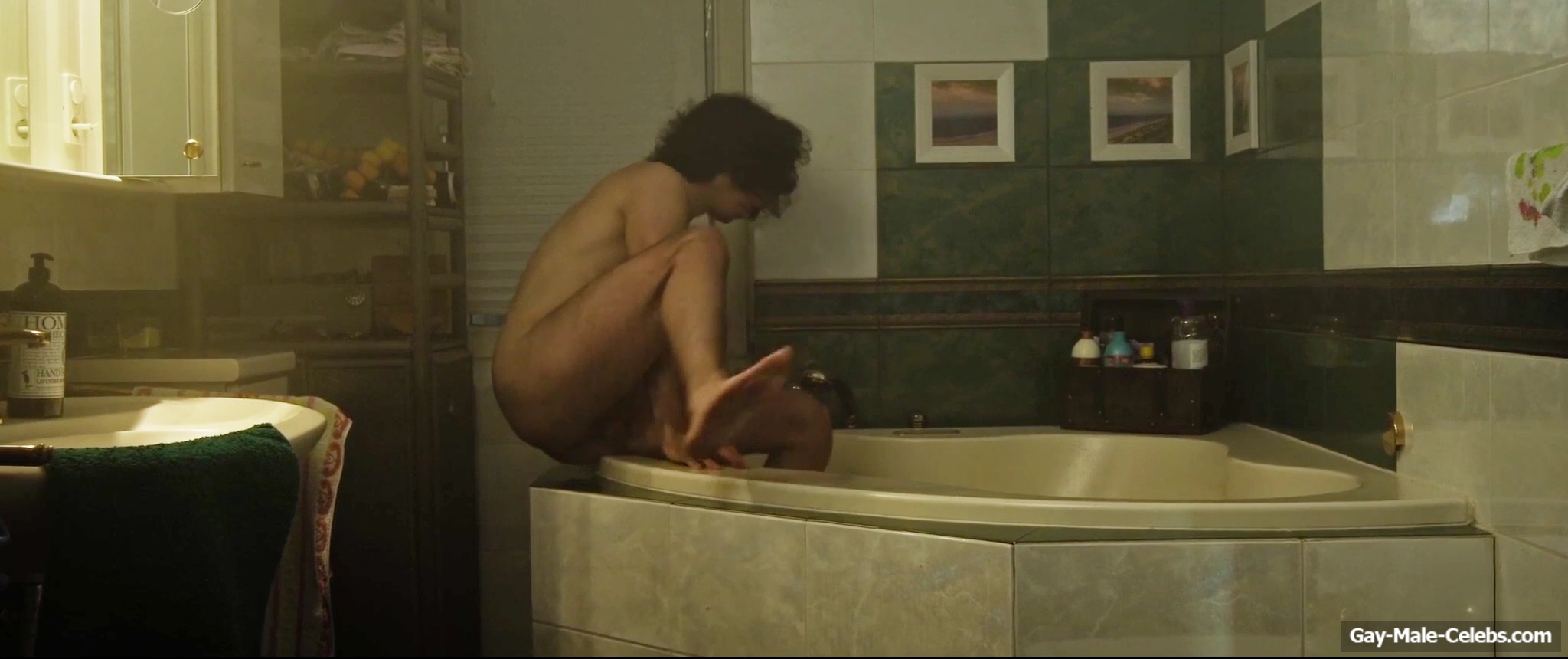 Nicolas Sidiropulos frontal nude in Goodnight Killer