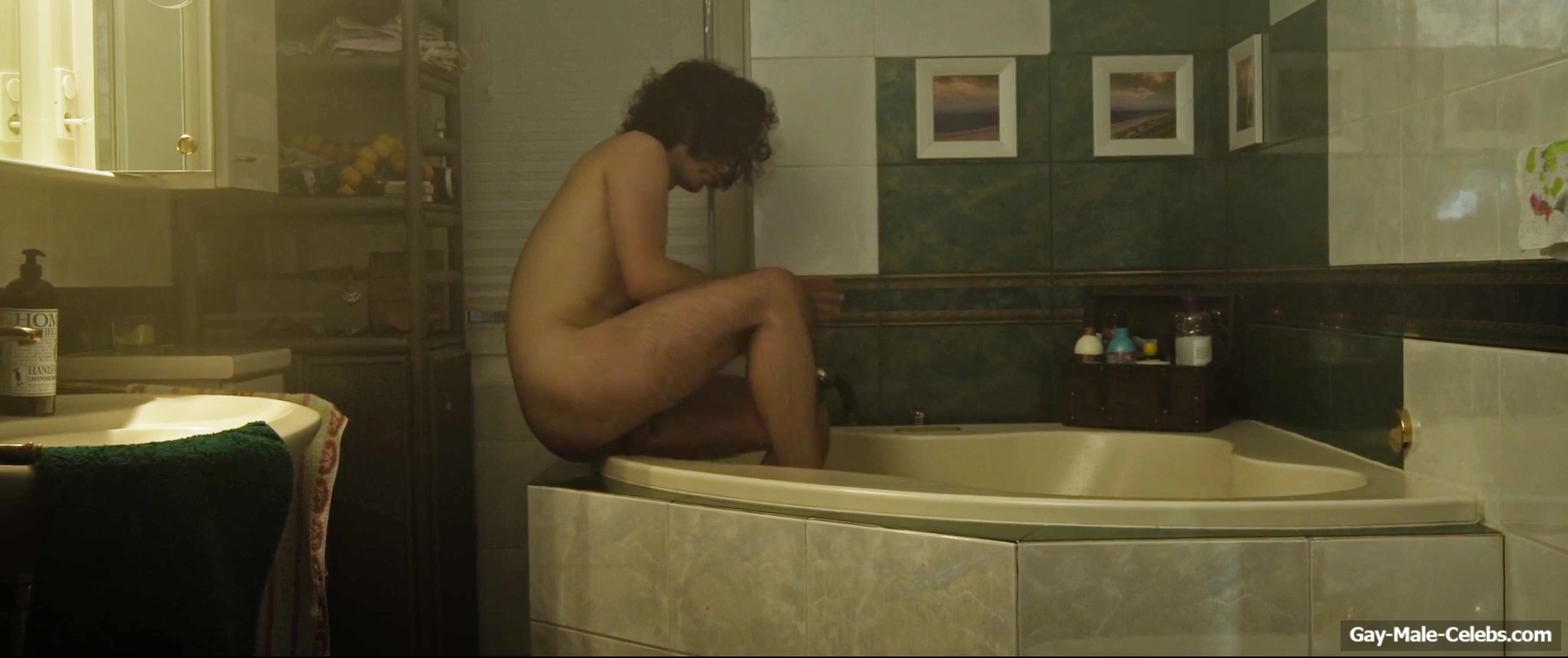 Nicolas Sidiropulos frontal nude in Goodnight Killer