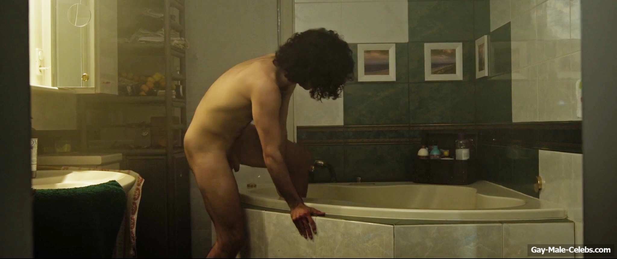 Nicolas Sidiropulos frontal nude in Goodnight Killer