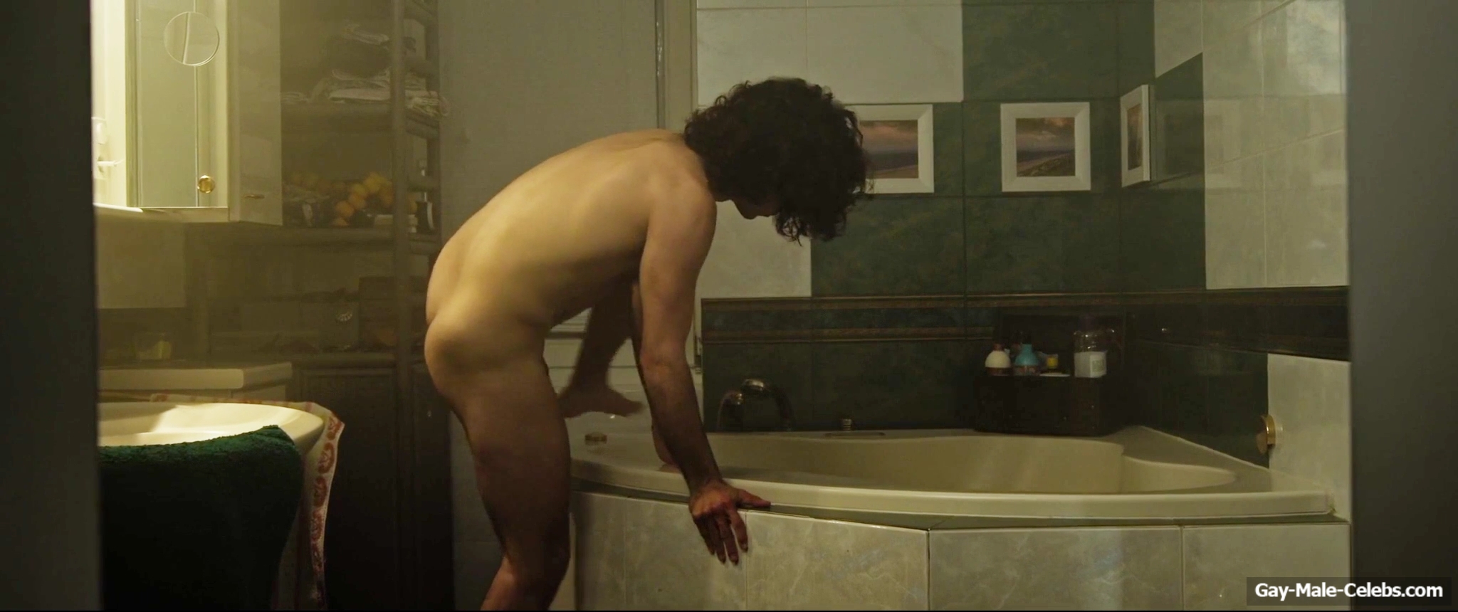 Nicolas Sidiropulos frontal nude in Goodnight Killer