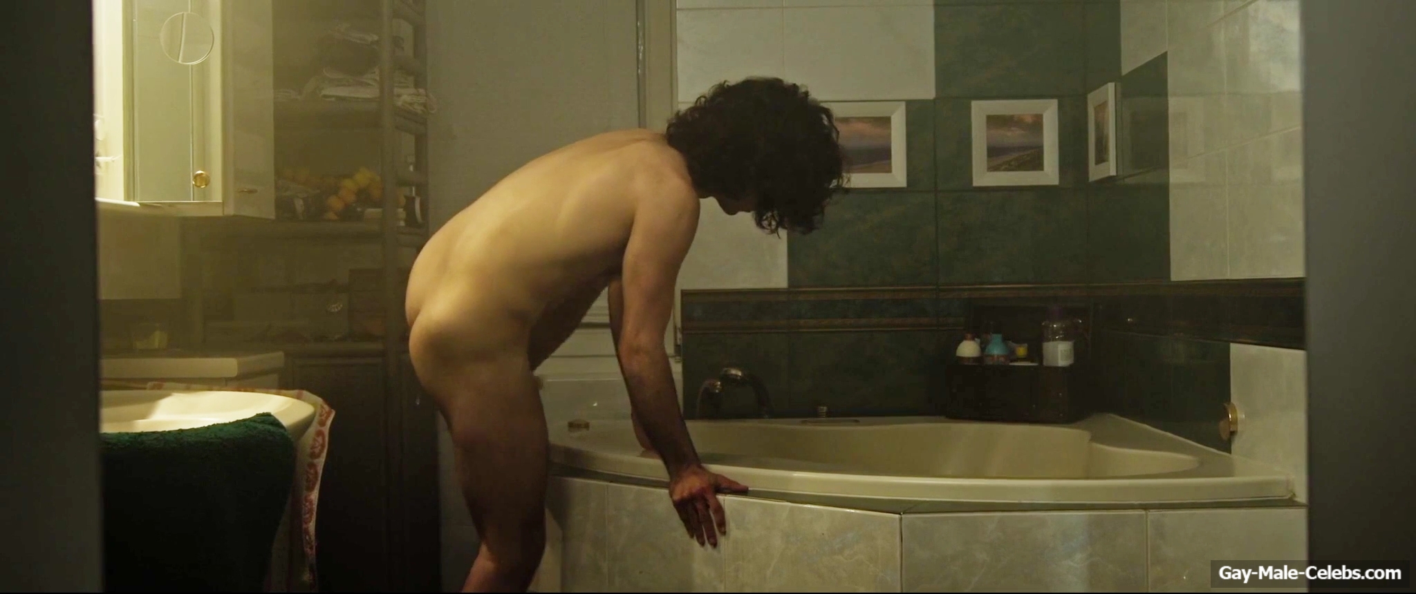 Nicolas Sidiropulos frontal nude in Goodnight Killer