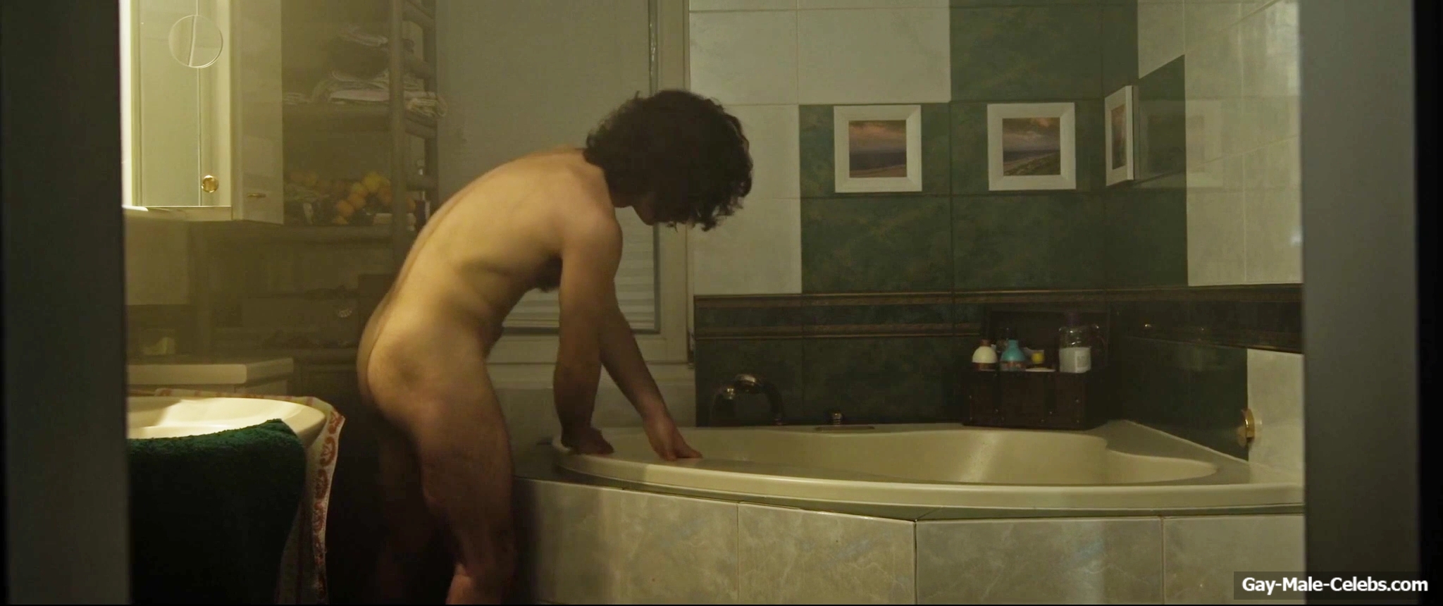 Nicolas Sidiropulos frontal nude in Goodnight Killer