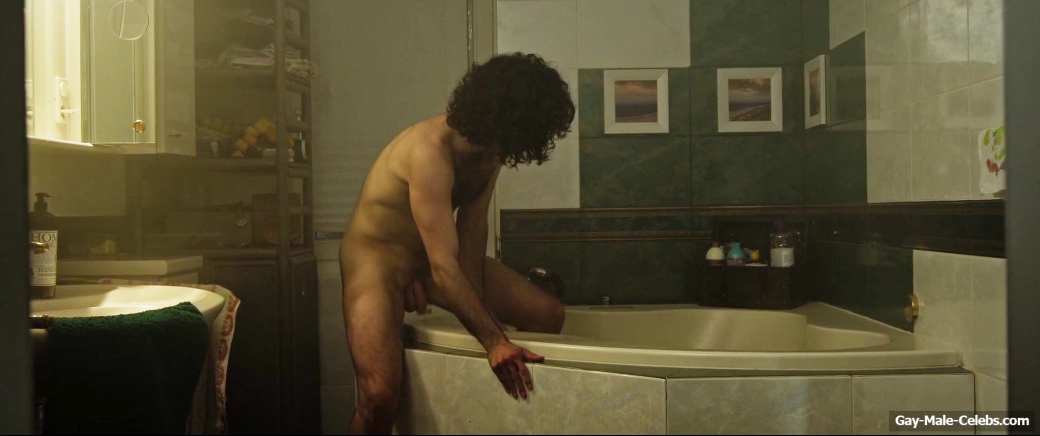 Nicolas Sidiropulos frontal nude in Goodnight Killer