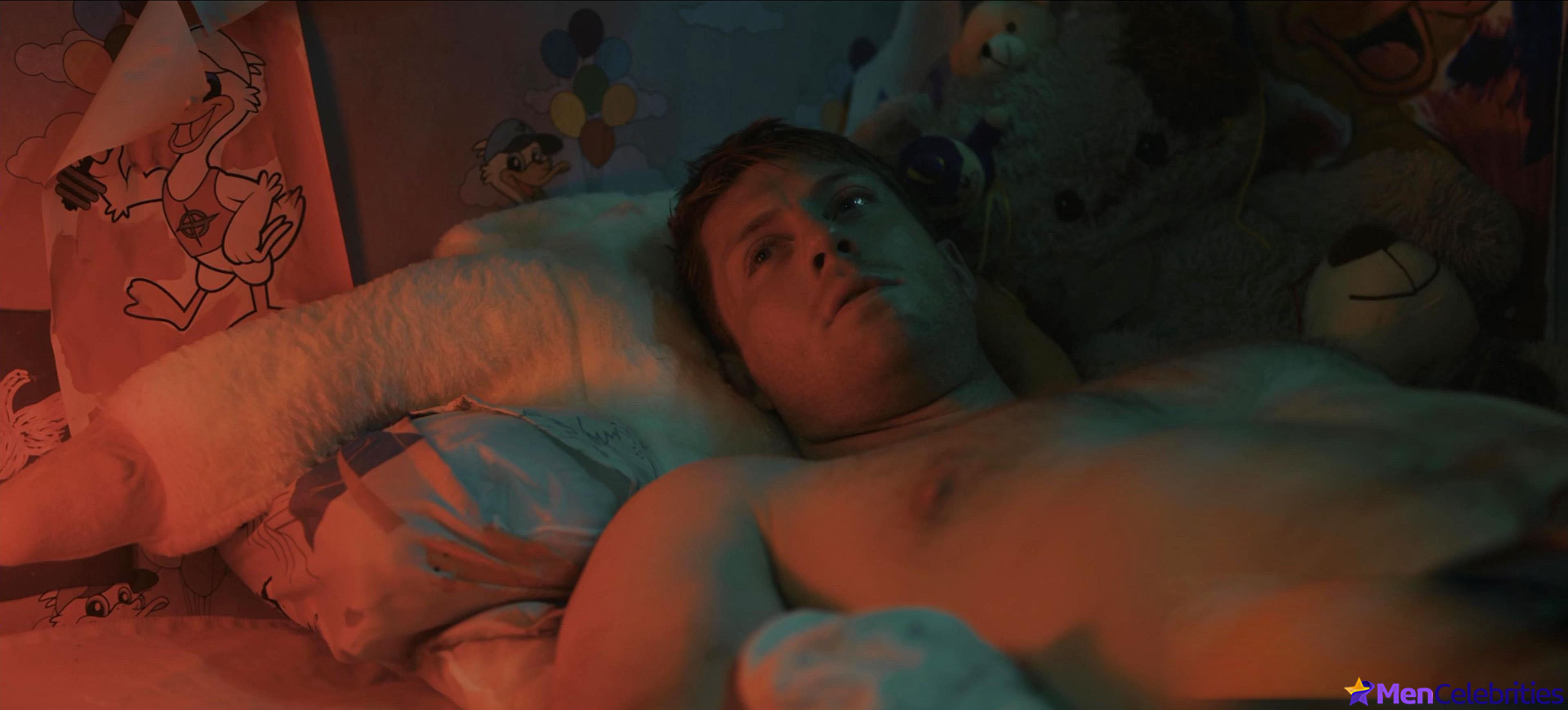 Peter Claffey shirtless