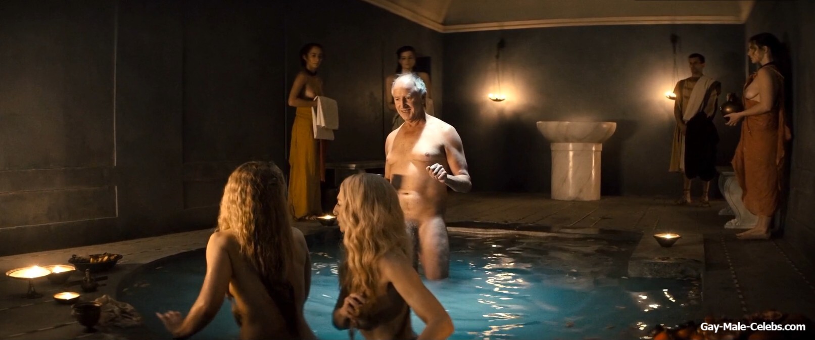 Adam Gardiner Nude Dick Scenes in Spartacus House Of Ashur