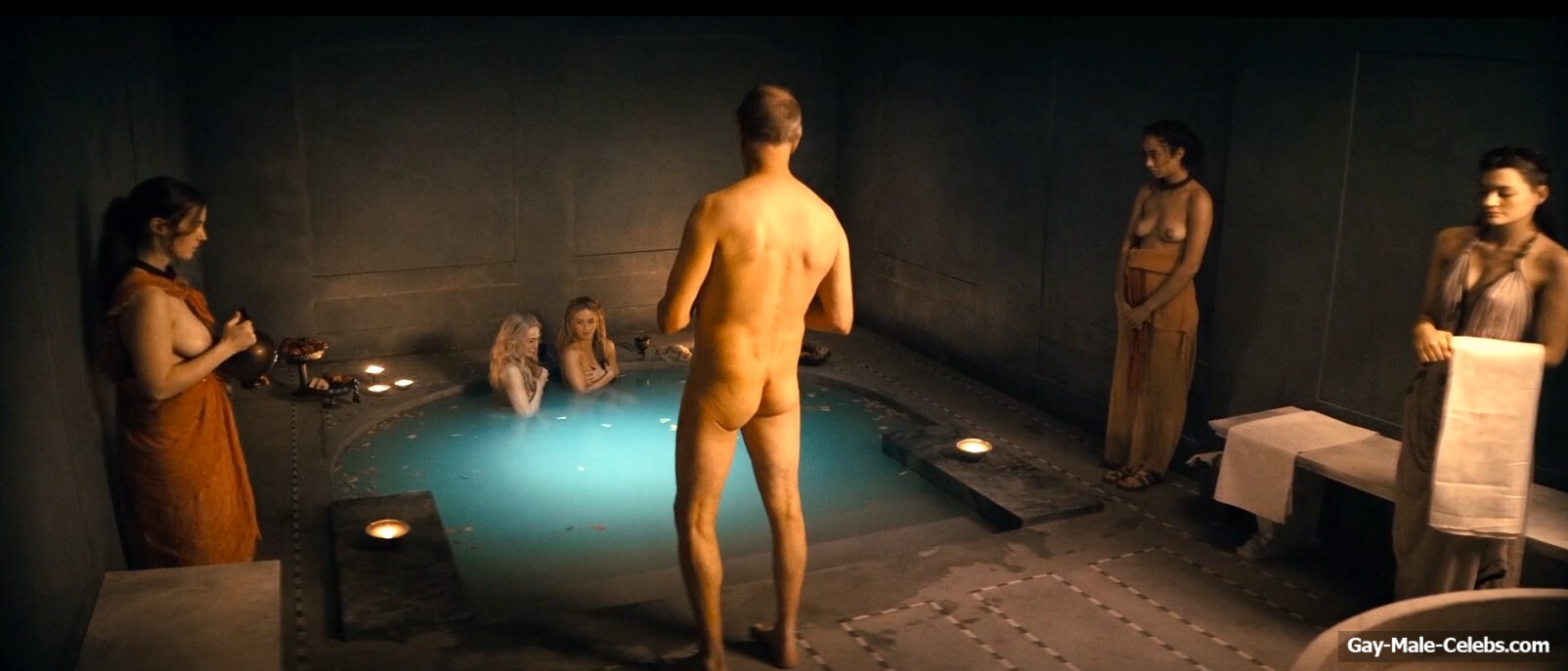 Adam Gardiner nudity