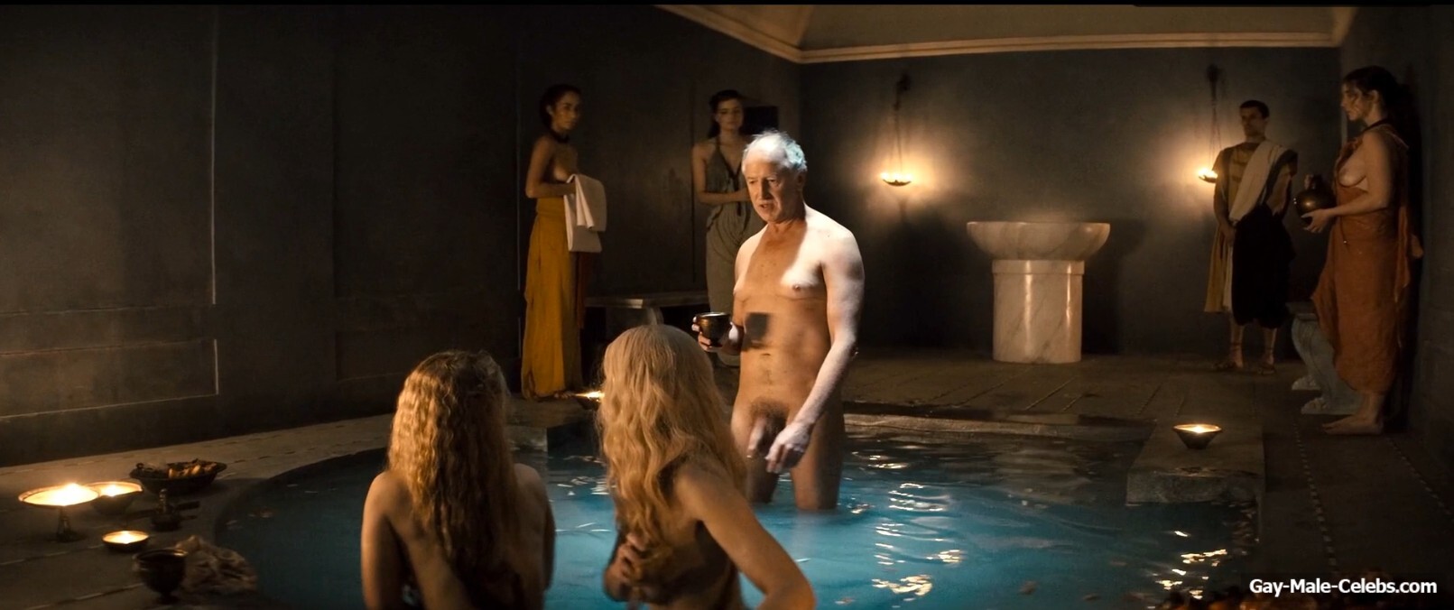 Adam Gardiner Nude Dick Scenes in Spartacus House Of Ashur