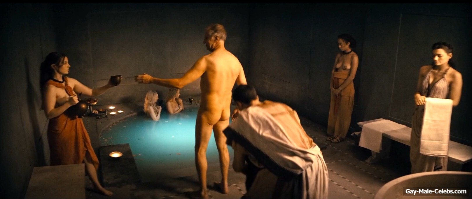 Adam Gardiner Nude Dick Scenes in Spartacus House Of Ashur