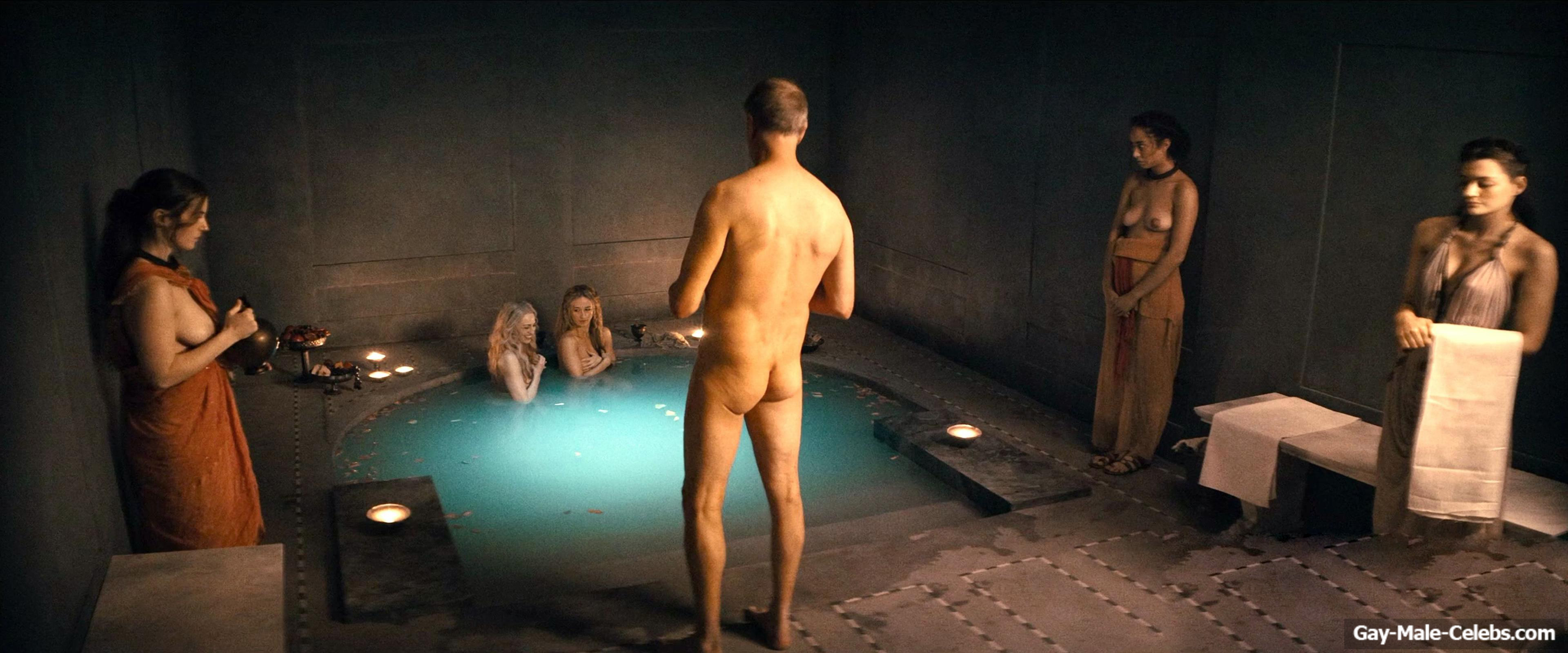 Adam Gardiner Nude Dick Scenes in Spartacus House Of Ashur