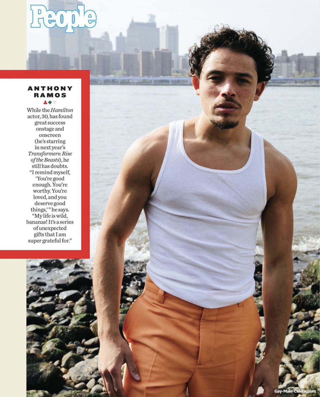 Anthony Ramos naked and bulge photos