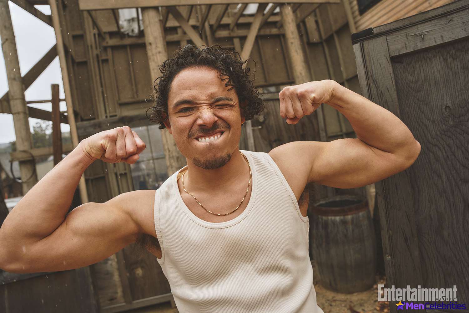 Anthony Ramos shirtless and bulge underwear pics