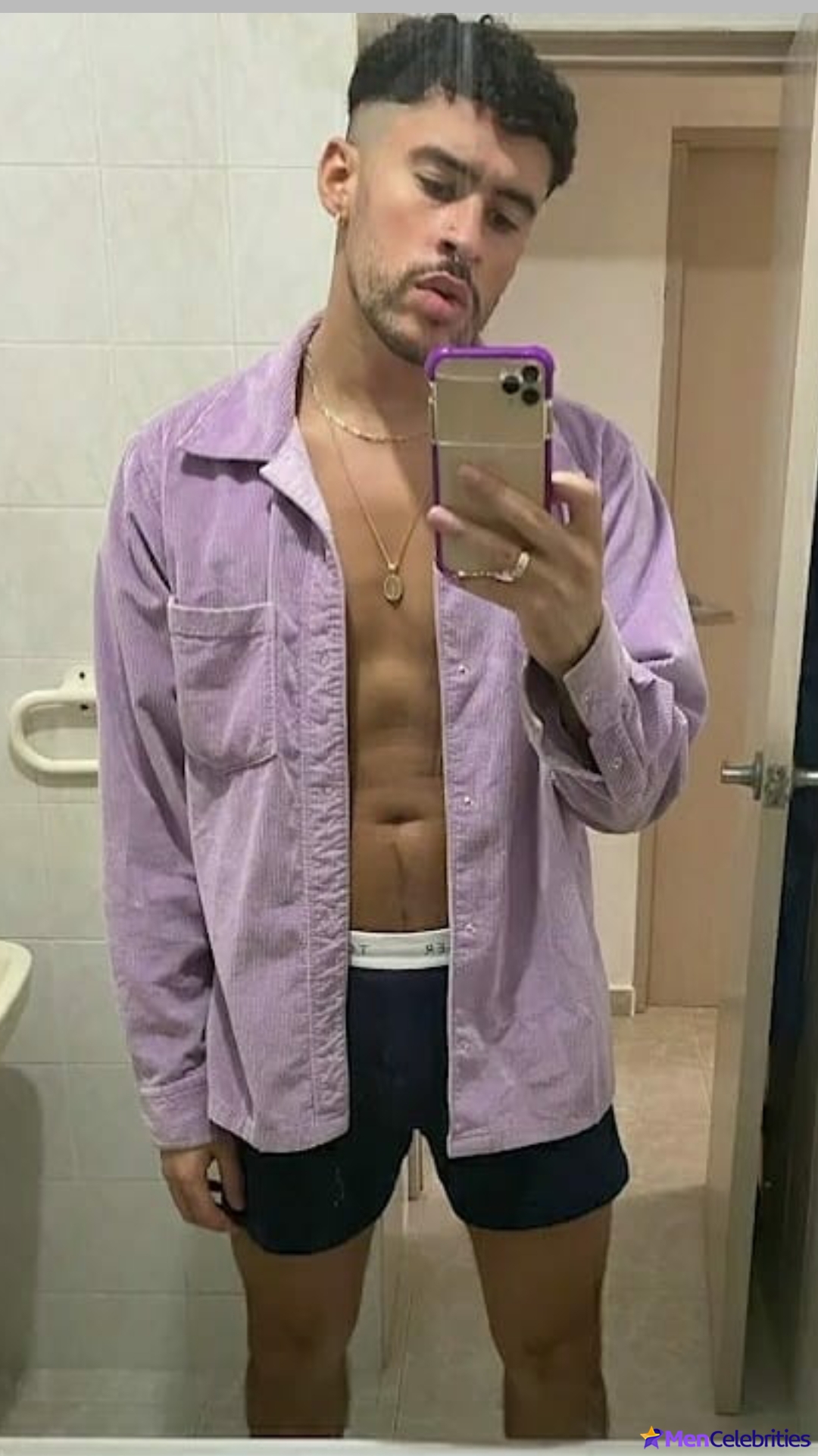 Bad Bunny cock bulge and erotic pics