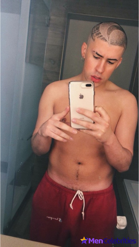 Bad Bunny cock bulge and erotic pics