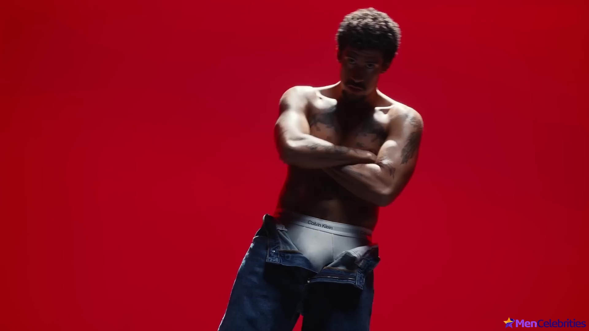 Bad Bunny Calvin Klein underwear pics