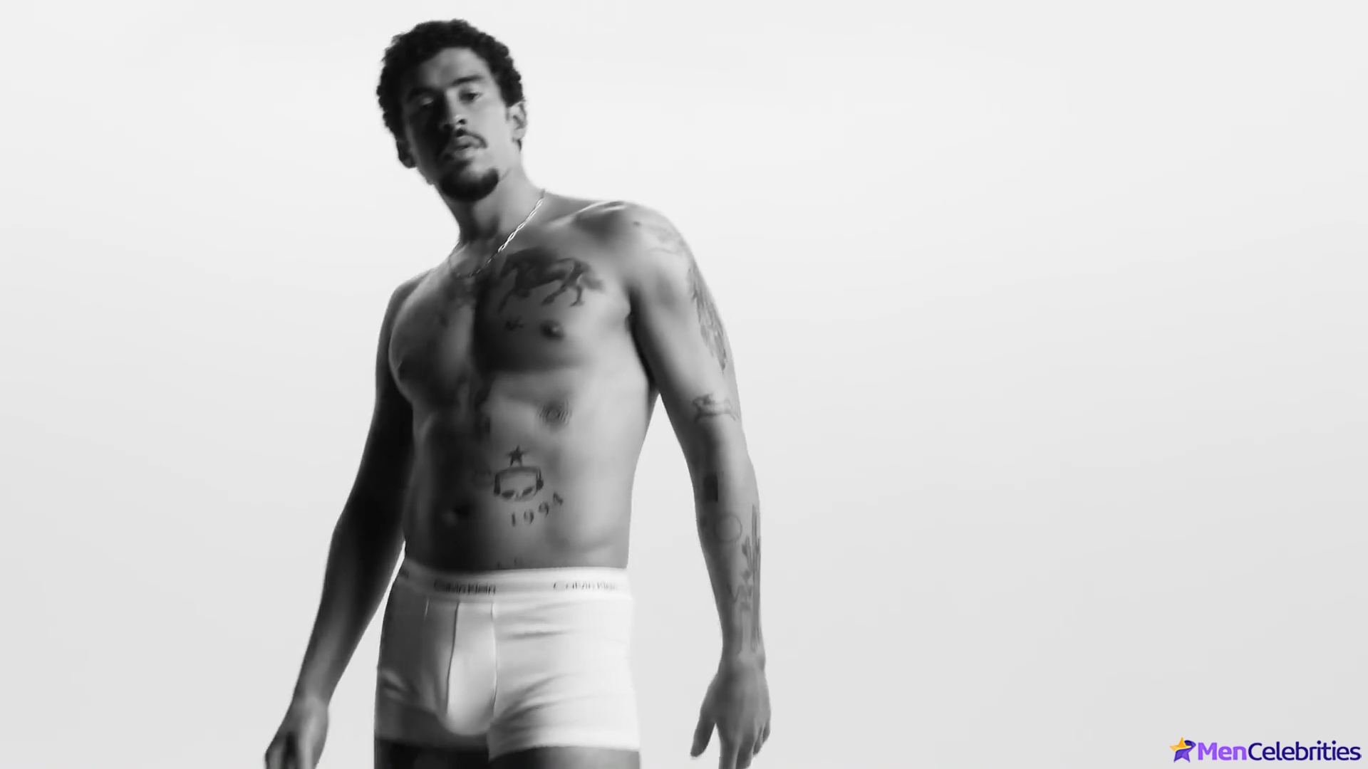 Bad Bunny Calvin Klein underwear pics