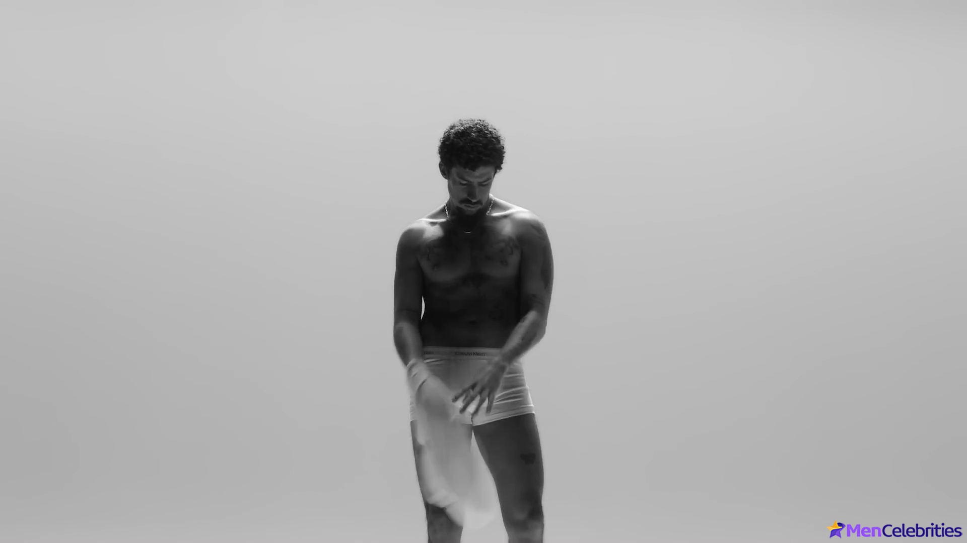 Bad Bunny Calvin Klein underwear pics