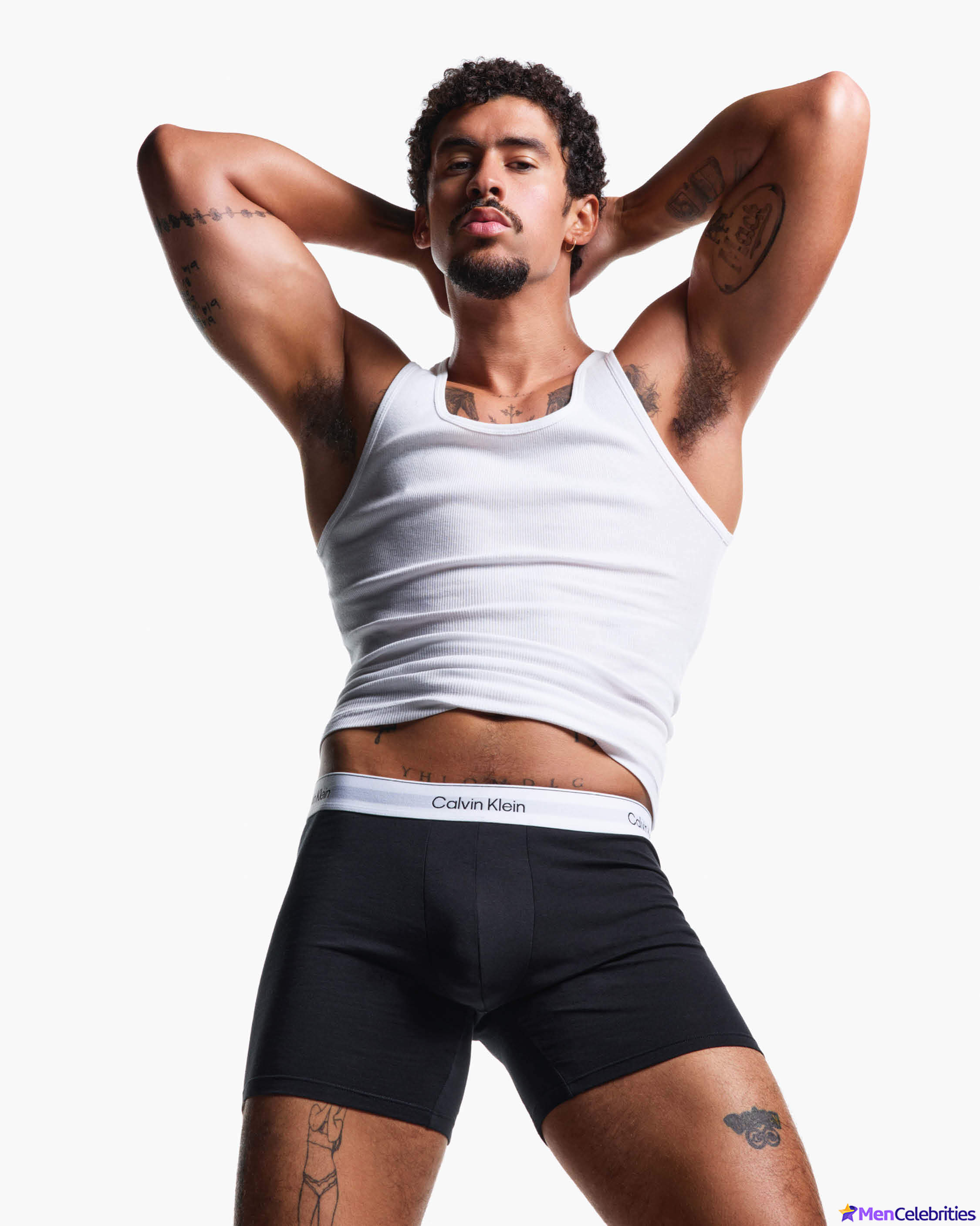 Bad Bunny Calvin Klein underwear pics