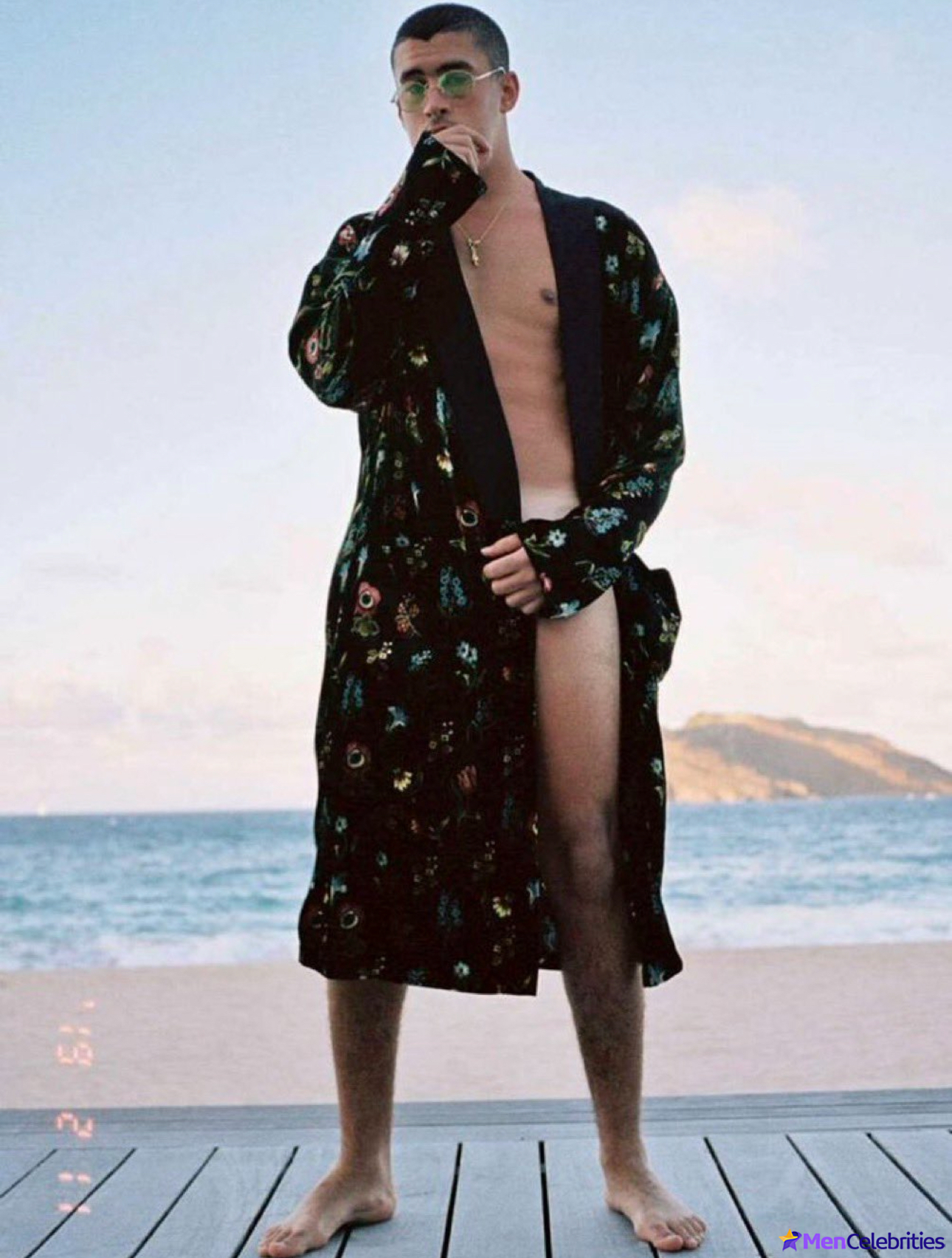 Bad Bunny cock bulge and erotic pics