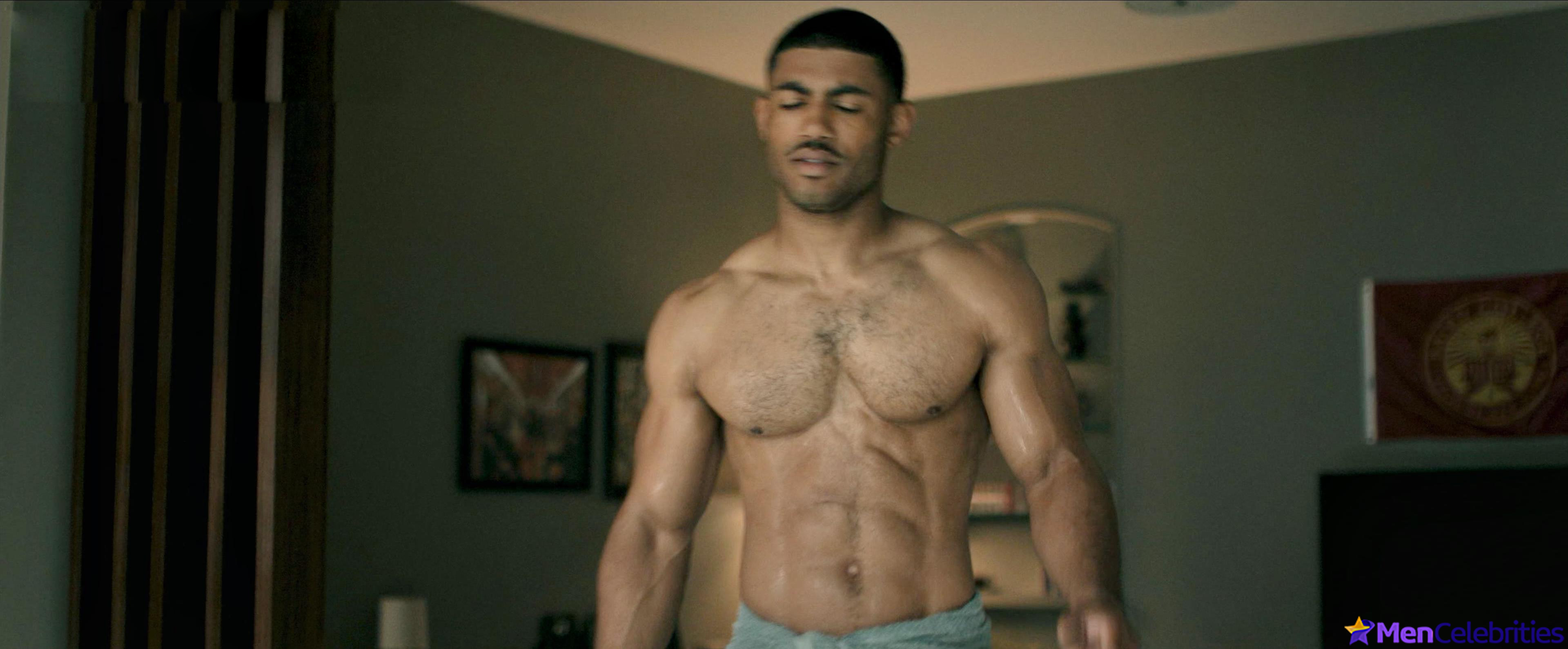 Branden Cook shirtless