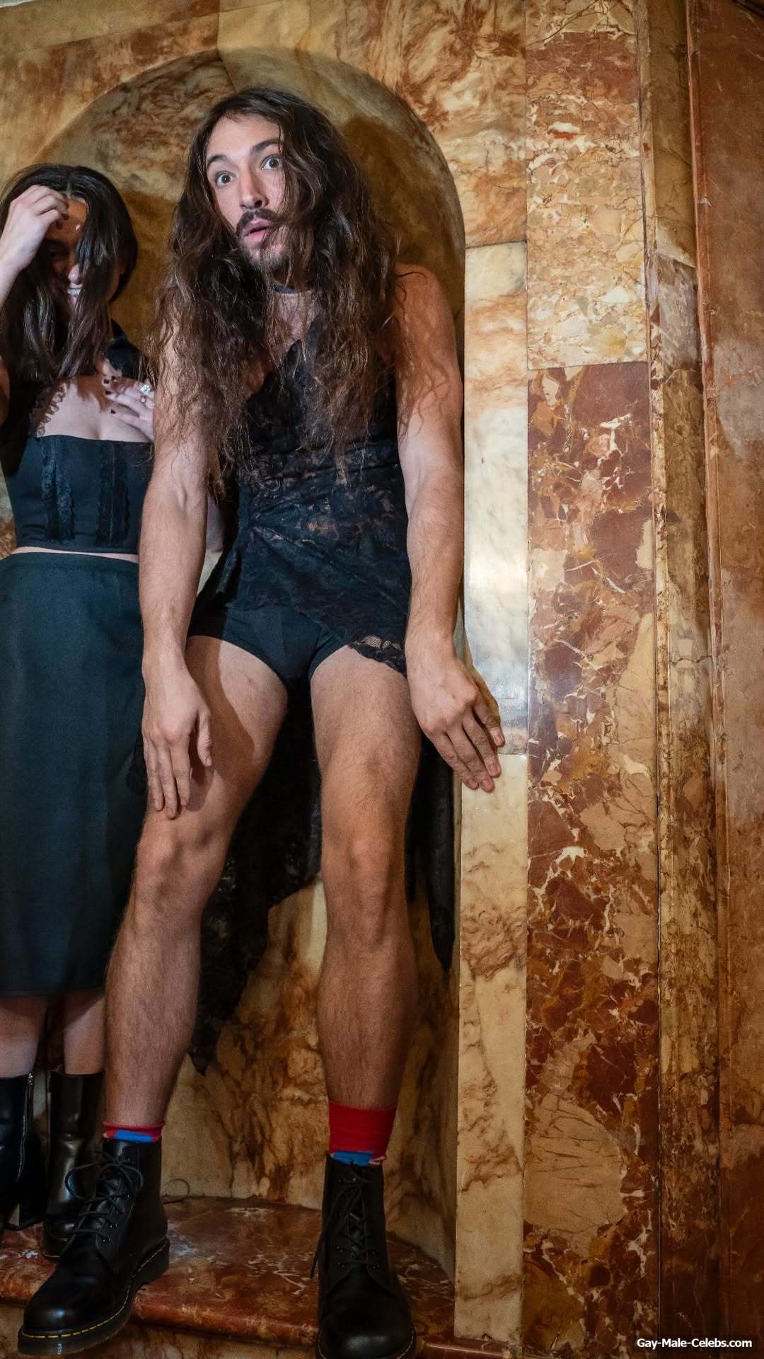 Ezra Miller Cock Bulge And Lacy Lingerie Pics