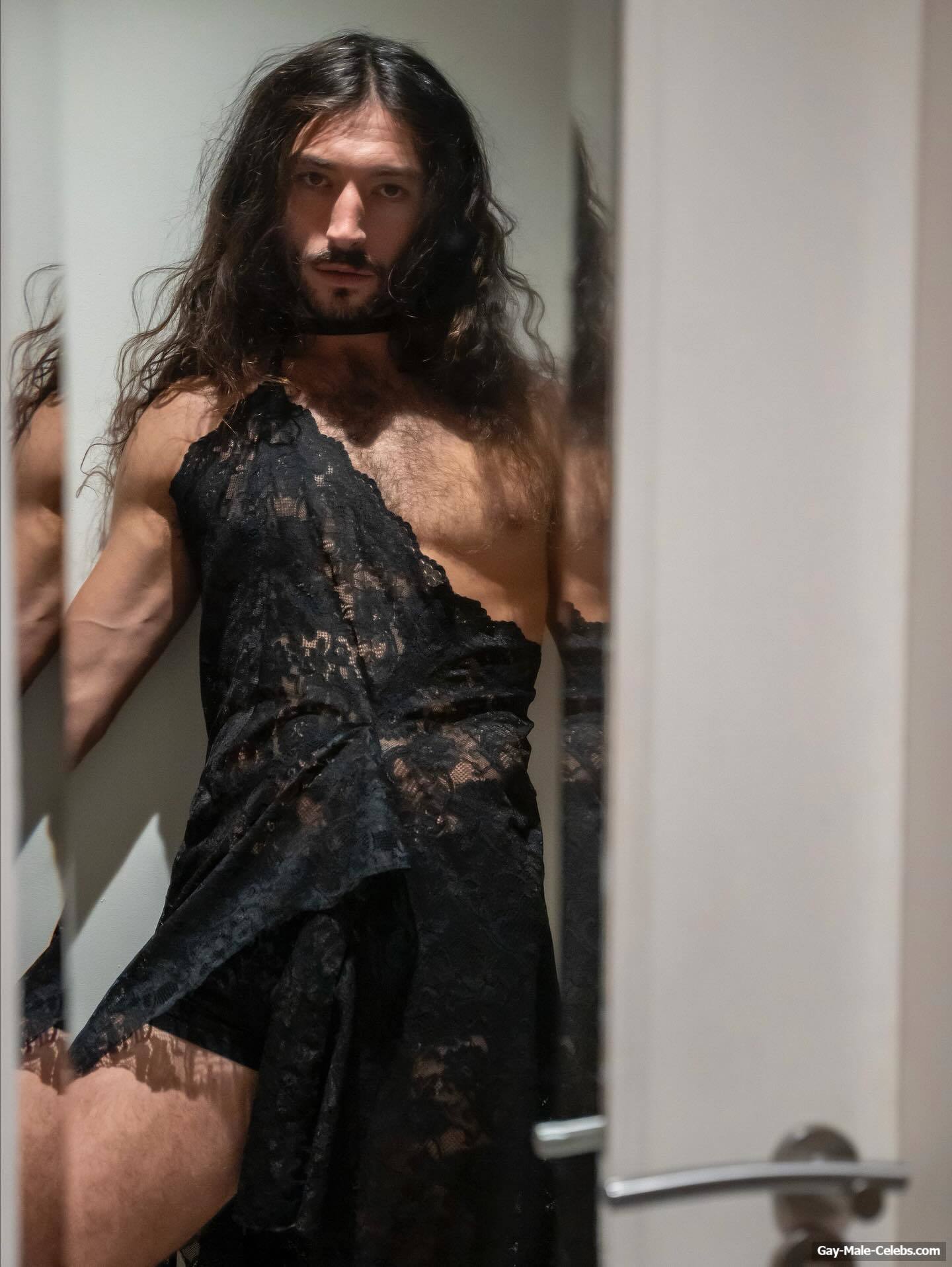 Ezra Miller Cock Bulge And Lacy Lingerie Pics
