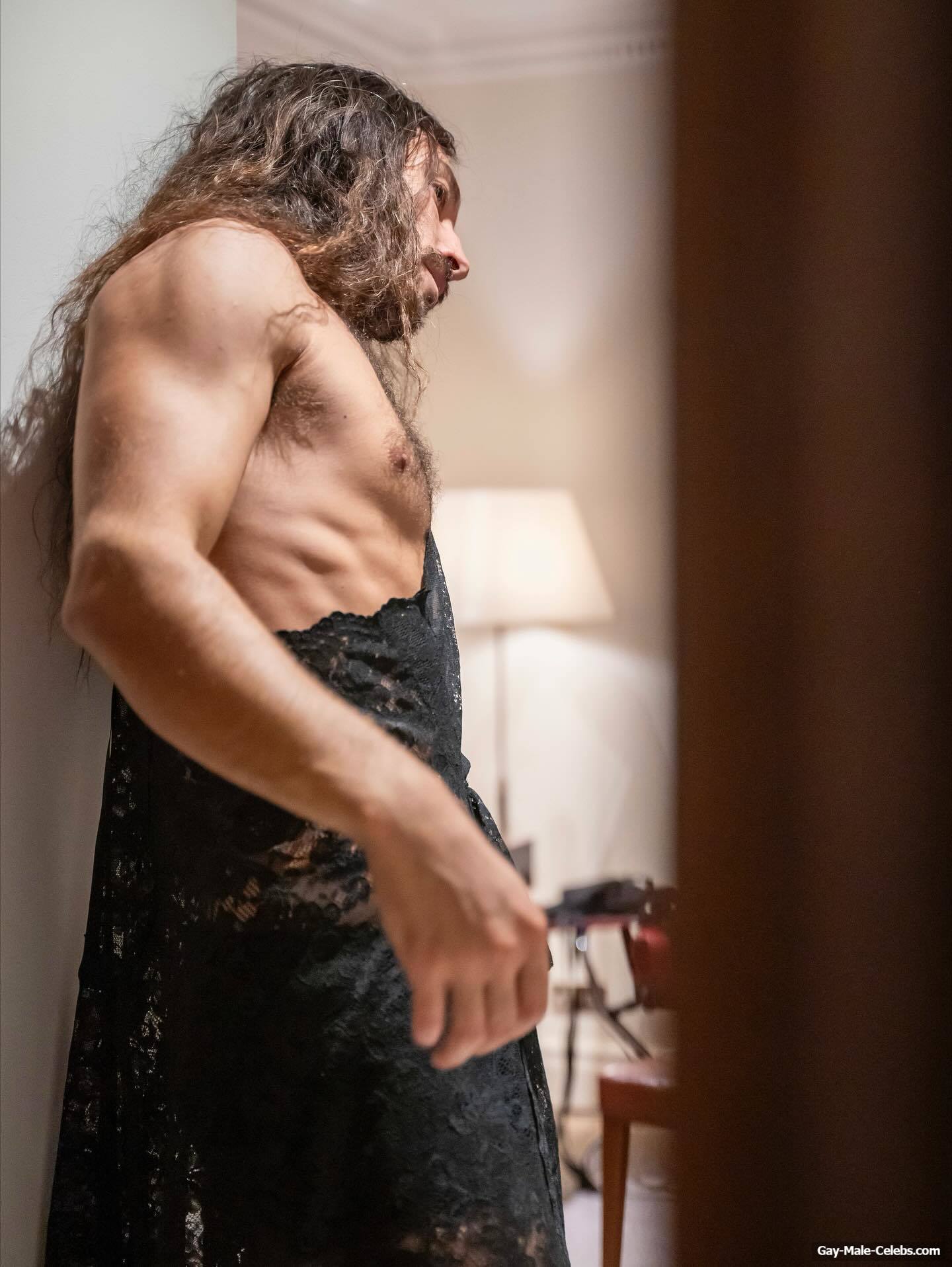 Ezra Miller Cock Bulge And Lacy Lingerie Pics