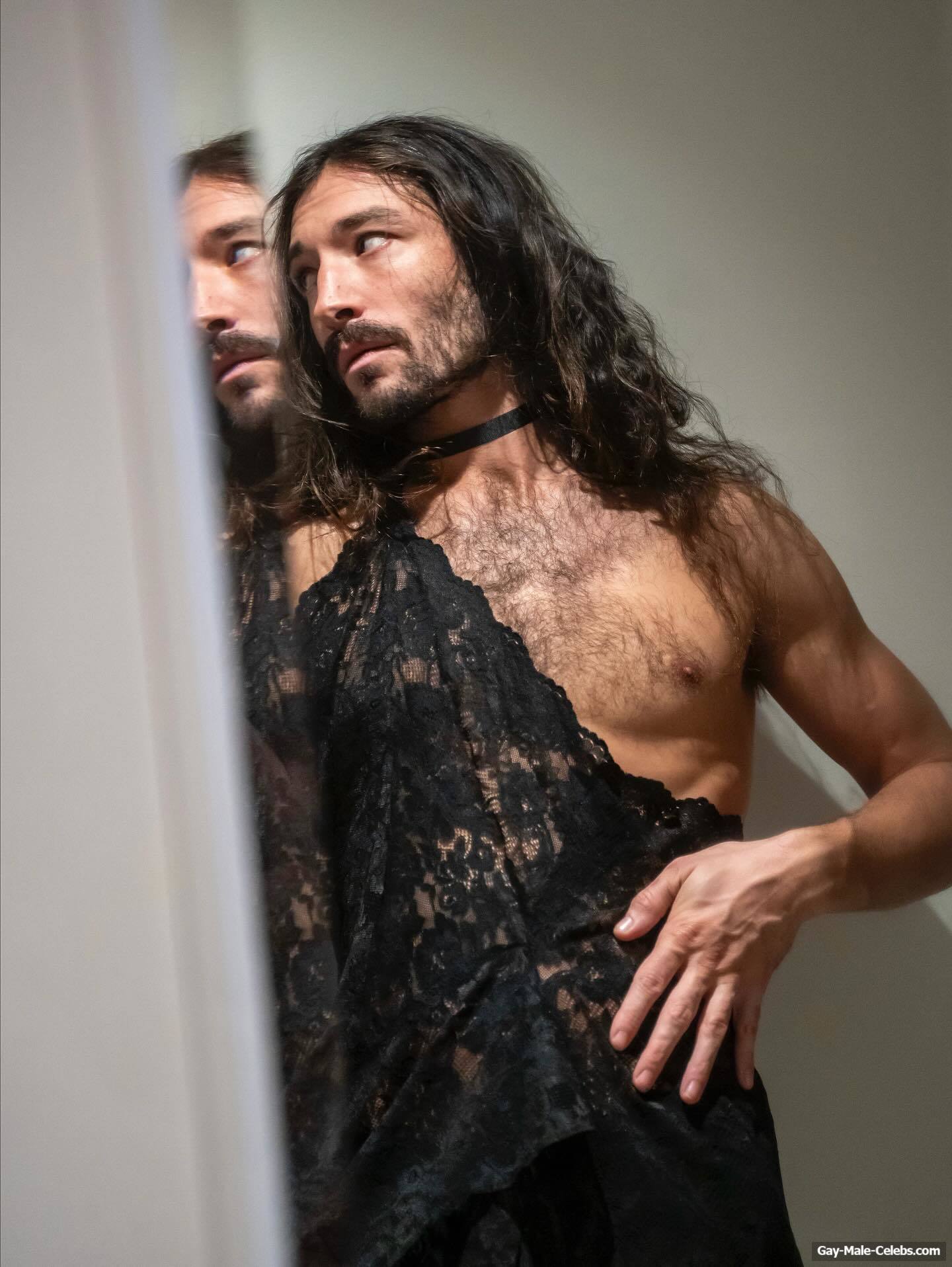 Ezra Miller Cock Bulge And Lacy Lingerie Pics