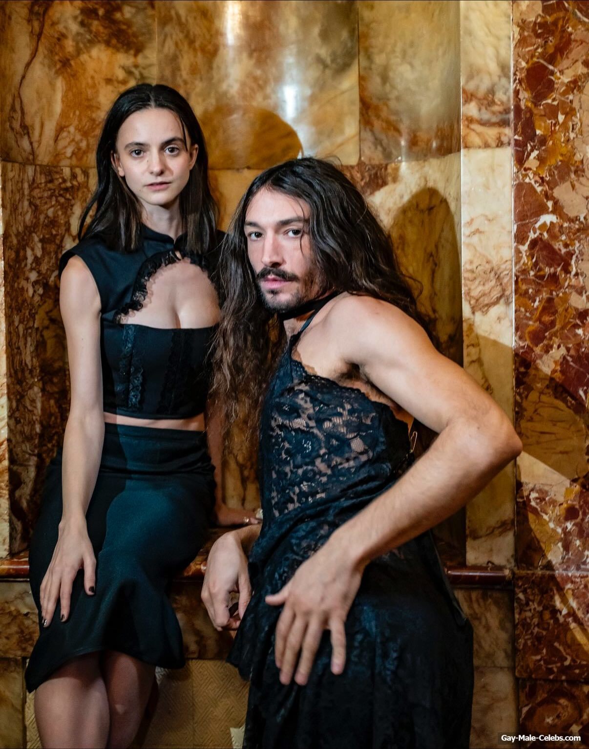 Ezra Miller Cock Bulge And Lacy Lingerie Pics