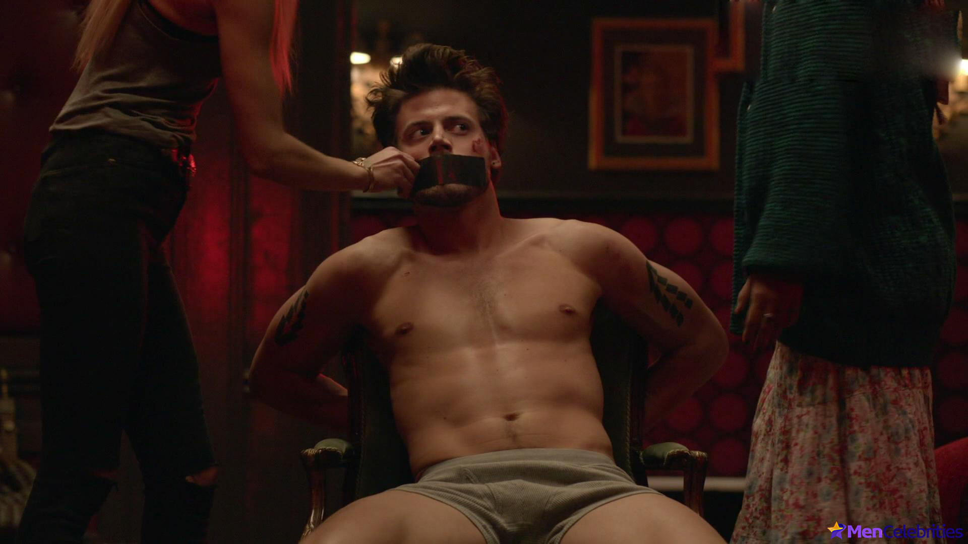 Francois Arnaud frontal nude and agy sex scenes