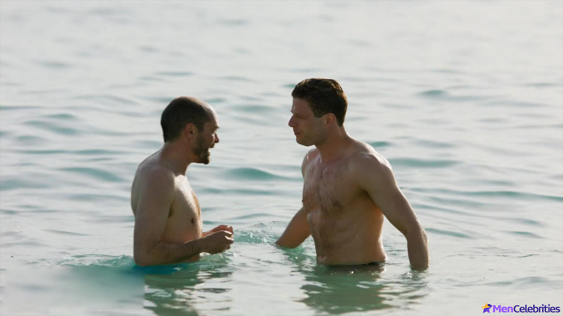 James Norton shirtless