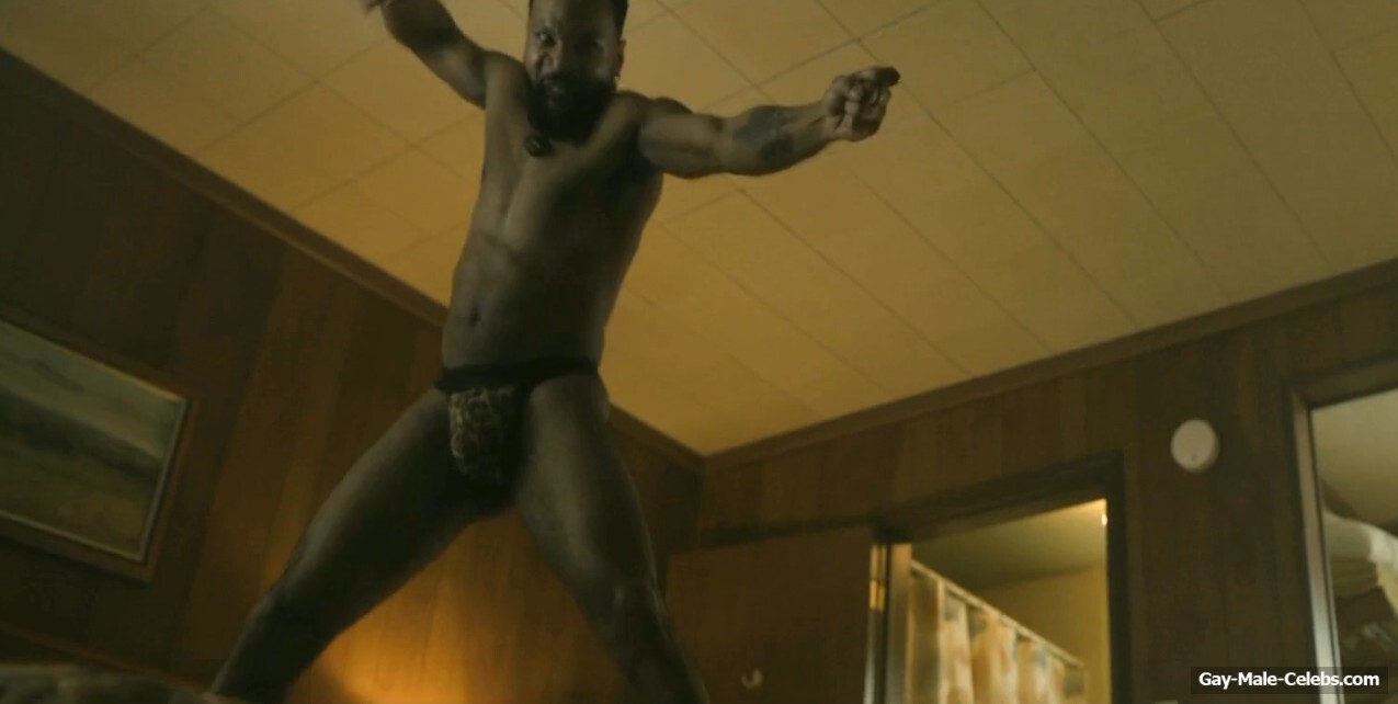 Johnny Ray Gill nude torso