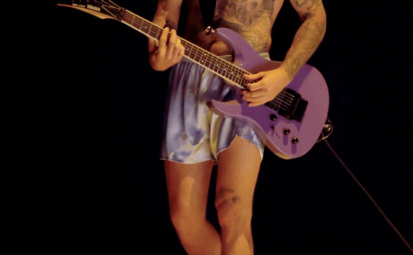 Justin Bieber Shirtless And Boxers During Grammy