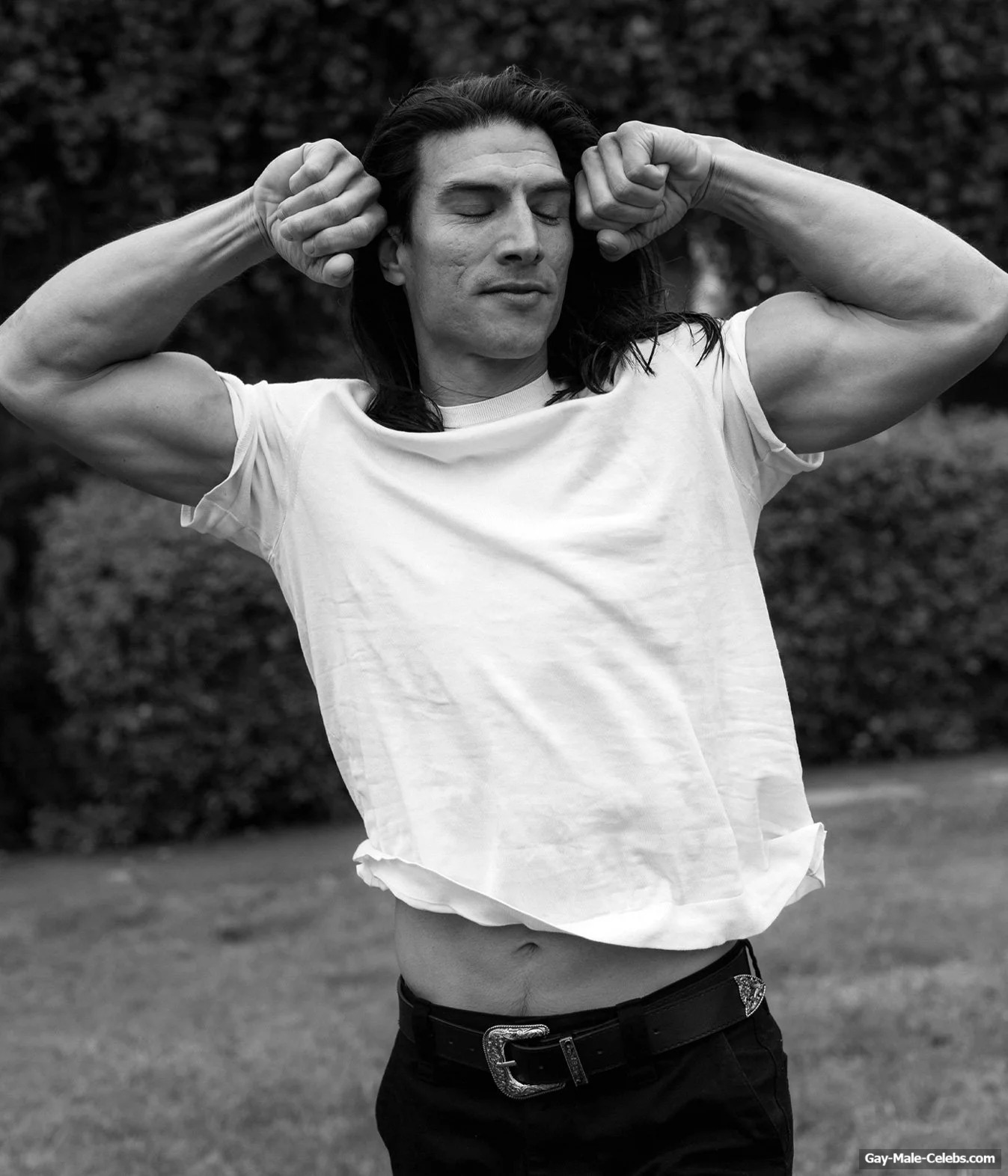 Justin Johnson Cortez shirtless photos