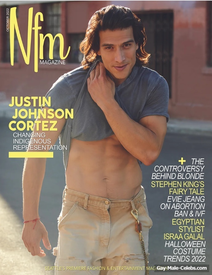 Justin Johnson Cortez shirtless photos