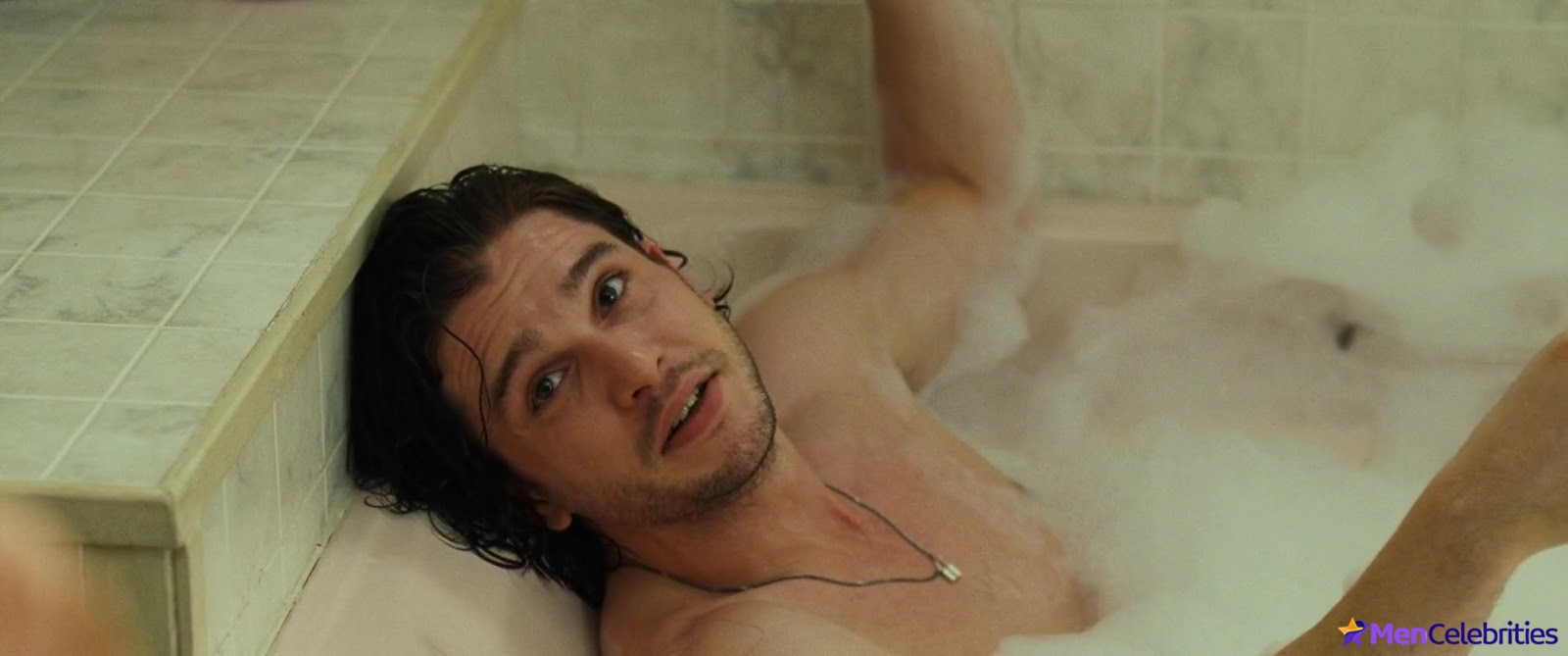Kit Harington nude in bath