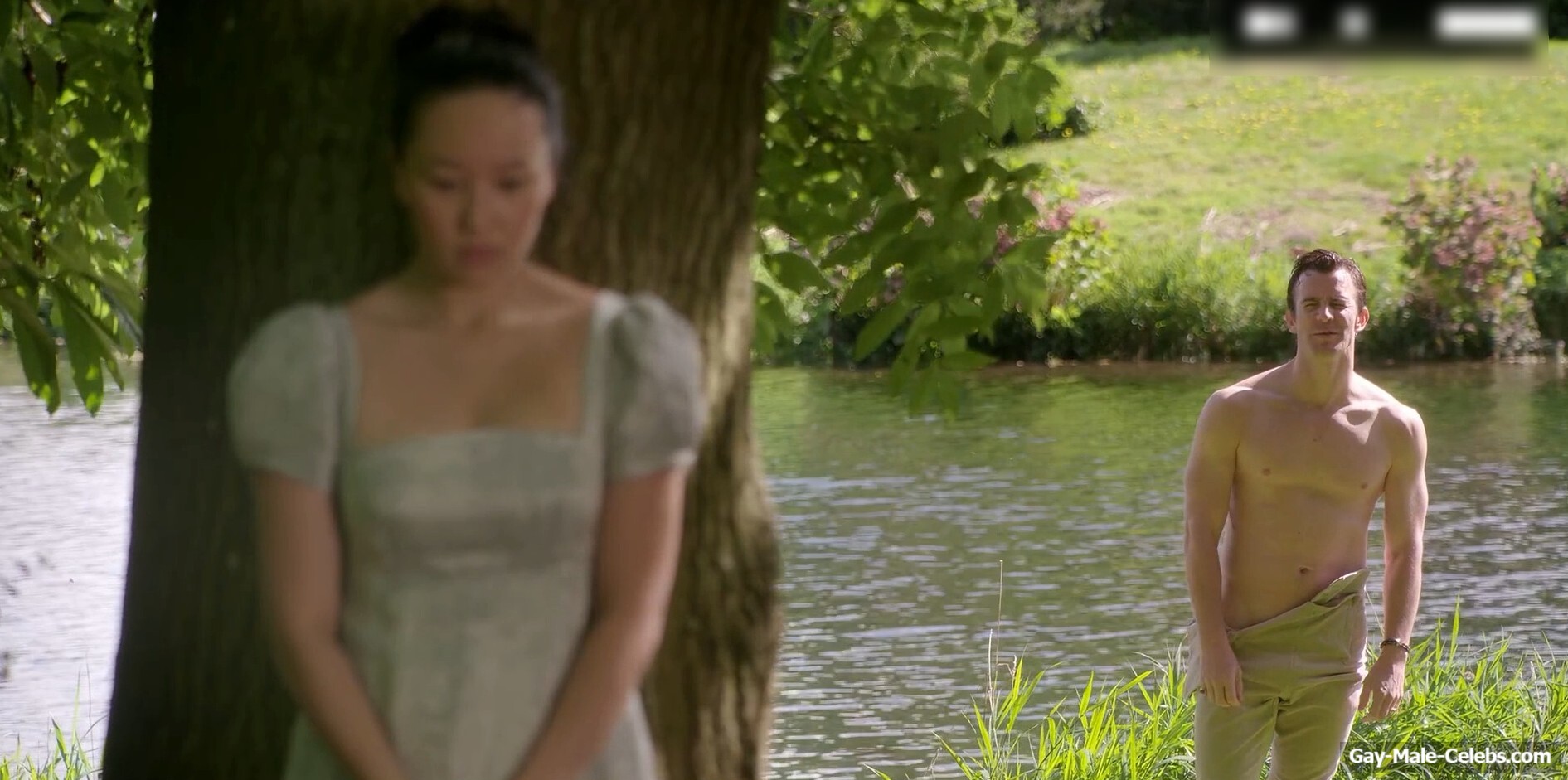 Luke Thompson Nude Scenes in Bridgerton