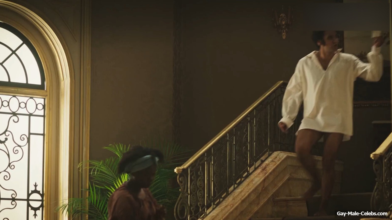 Ricardo Burgos Nude Ass Shirtless Scenes in Madam Beja