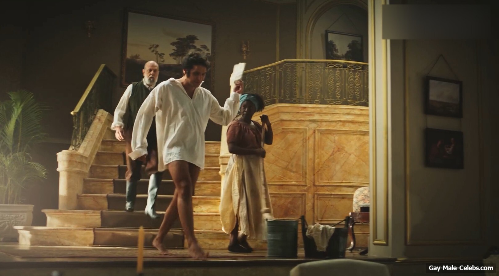 Ricardo Burgos Nude Ass Shirtless Scenes in Madam Beja