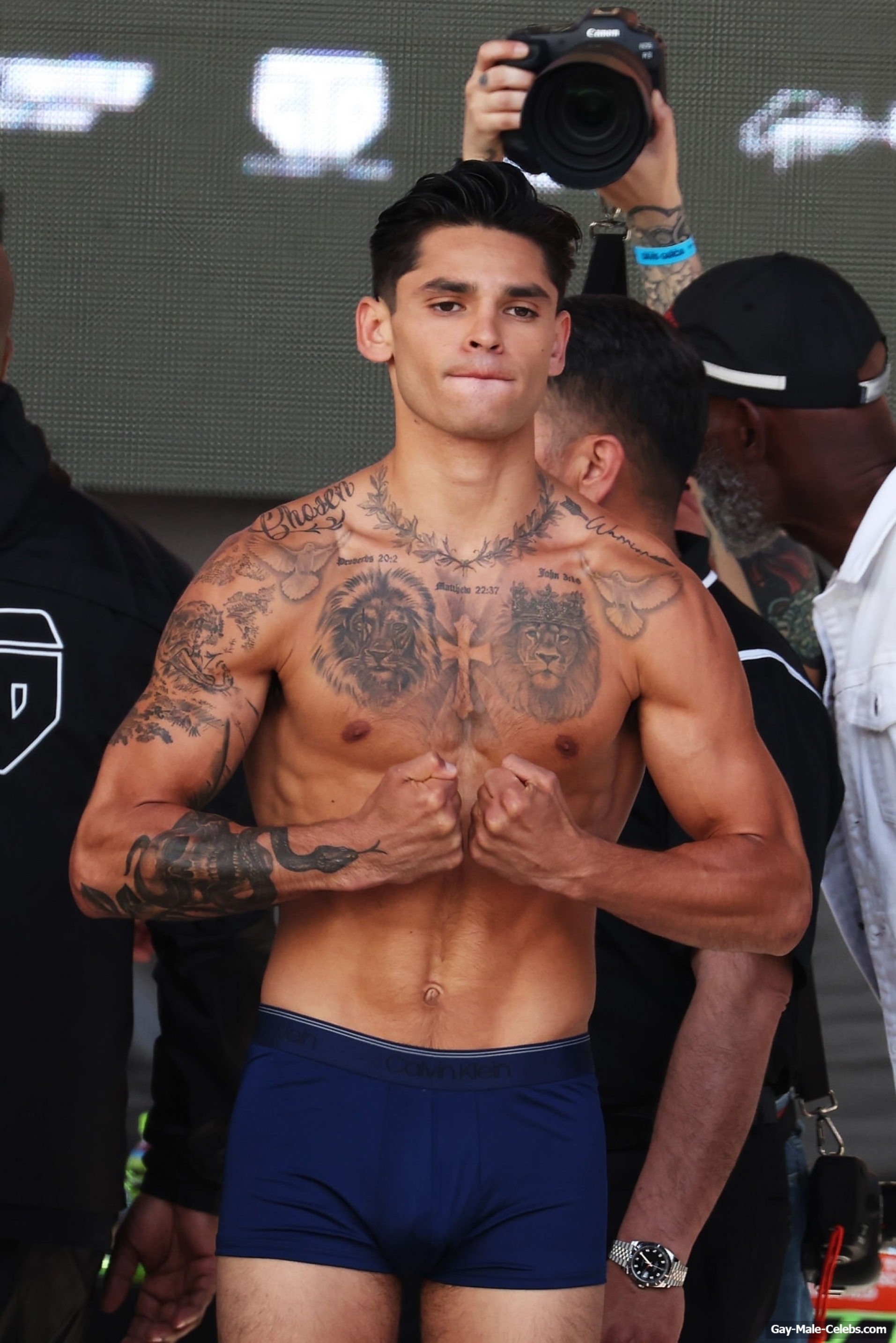The 10 Best Cock Bulges from Ryan Garcias Weigh-Ins