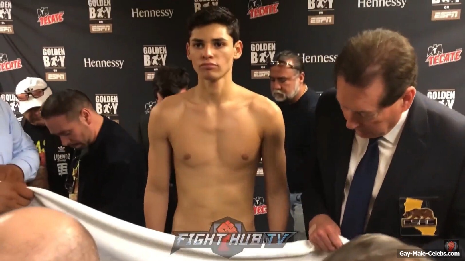 The 10 Best Cock Bulges from Ryan Garcias Weigh-Ins