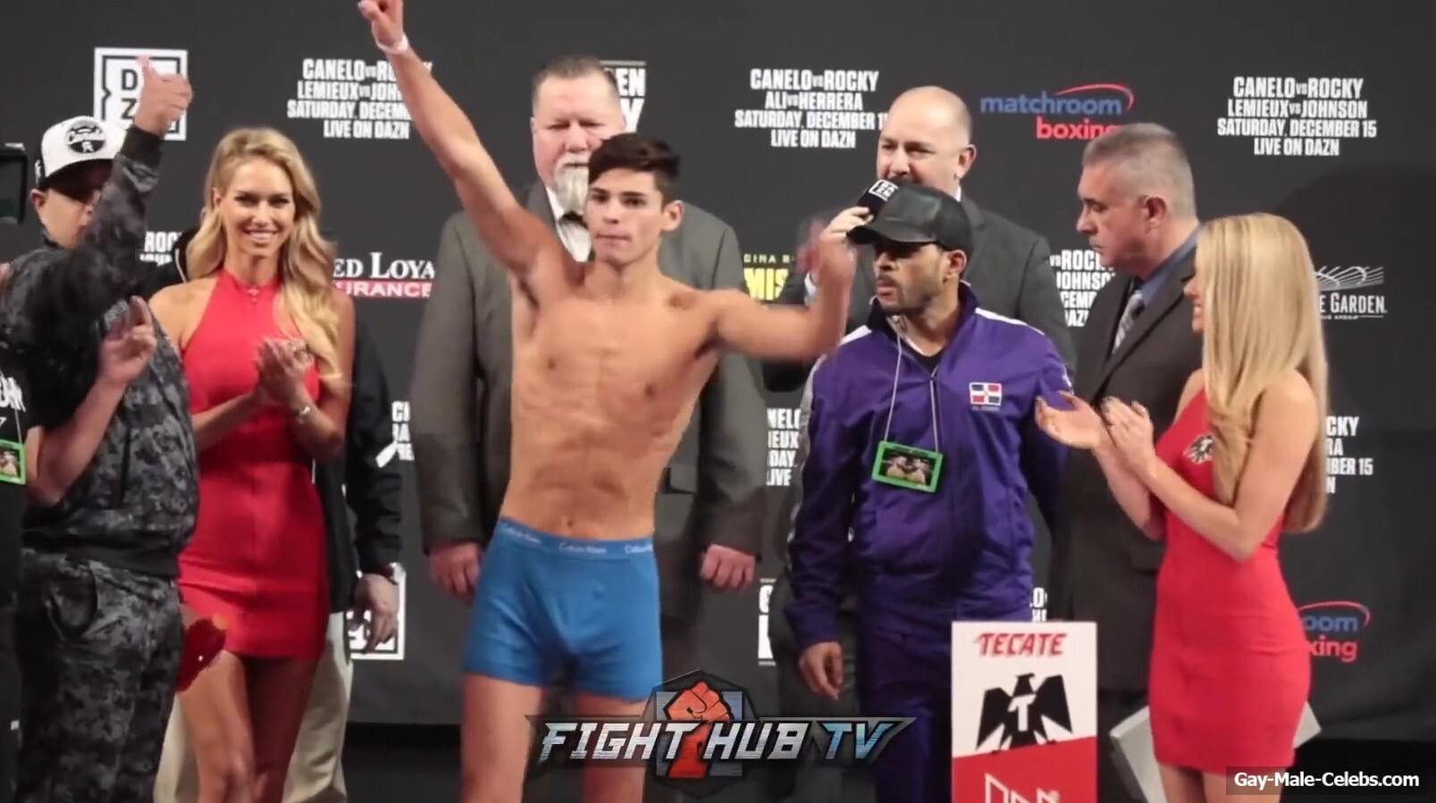 The 10 Best Cock Bulges from Ryan Garcias Weigh-Ins