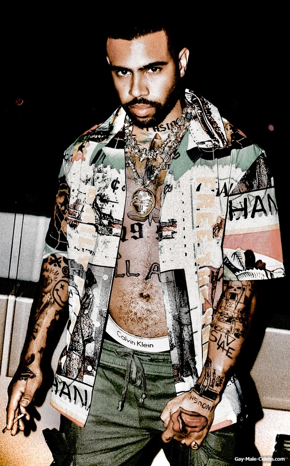 Vic Mensa nude and underwear pics