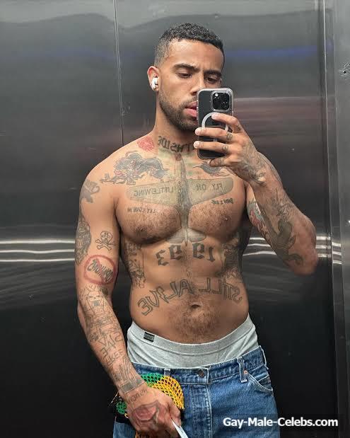 Vic Mensa nude and underwear pics