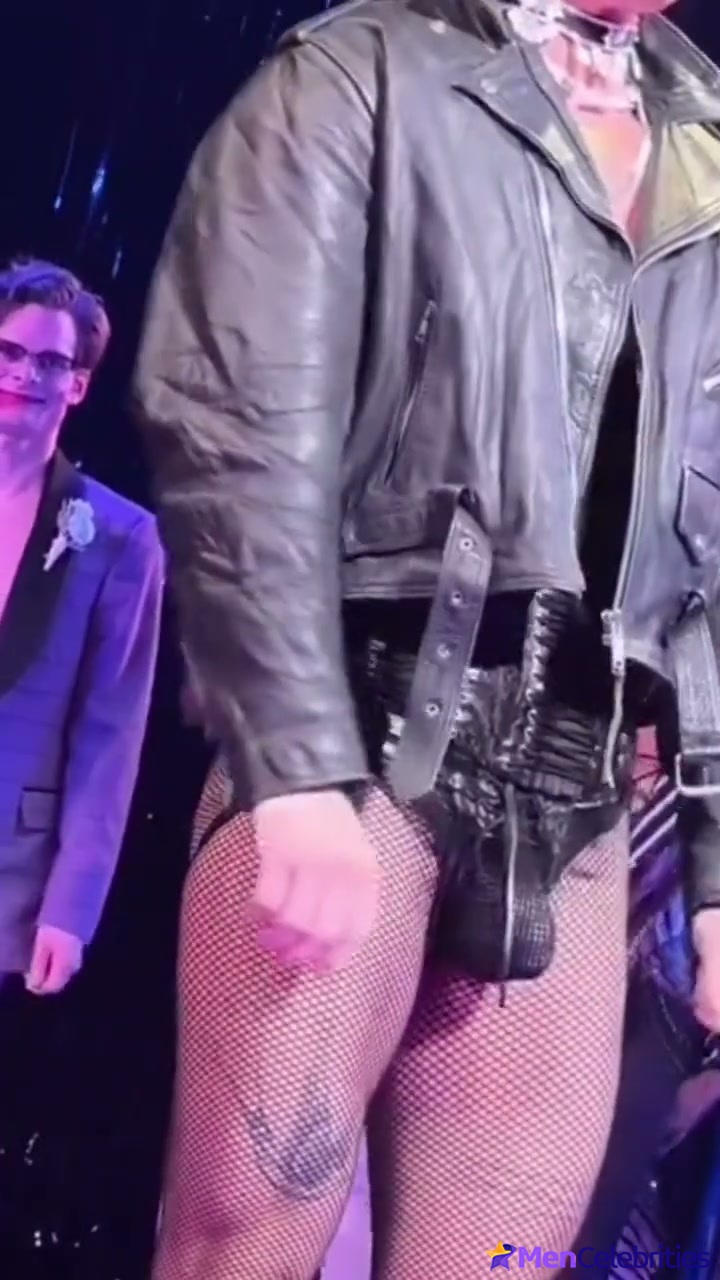 Luke Evans Bulge in The Rocky Horror Show Revival