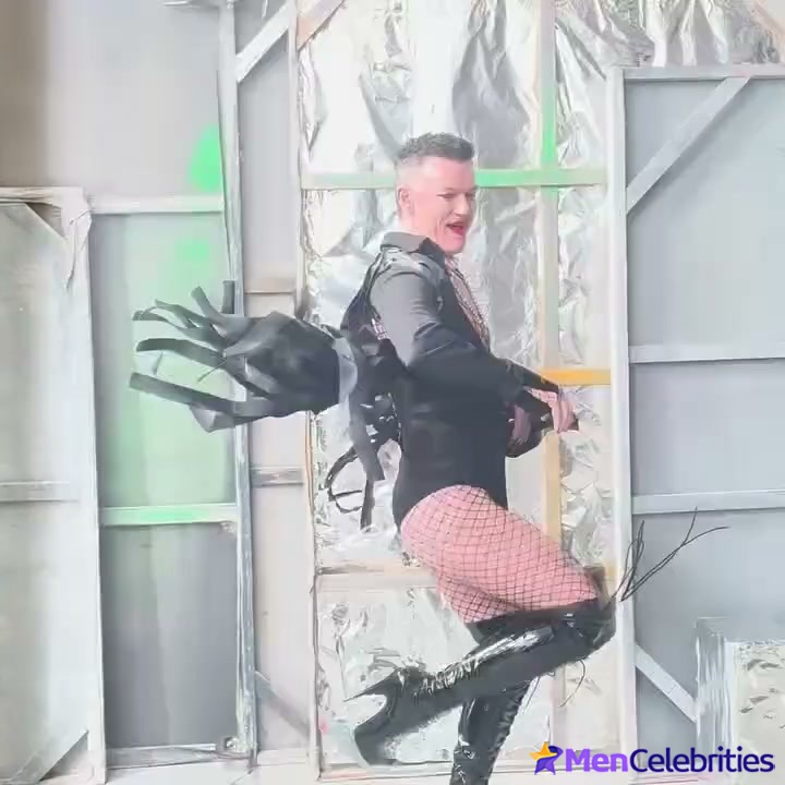 Luke Evans Bulge in The Rocky Horror Show Revival