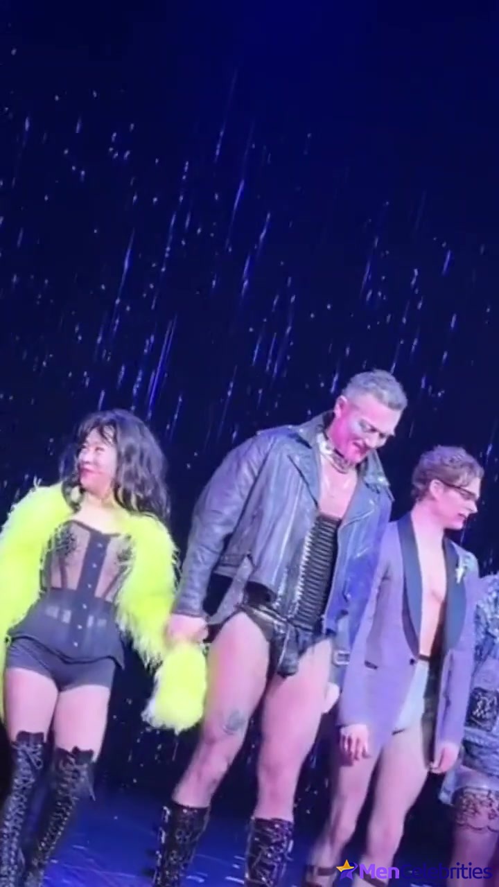Luke Evans Bulge in The Rocky Horror Show Revival
