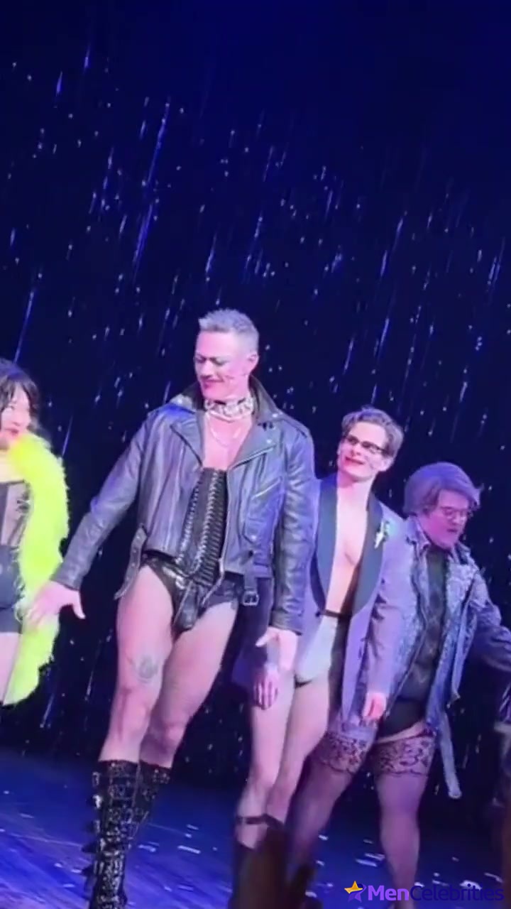 Luke Evans Bulge in The Rocky Horror Show Revival